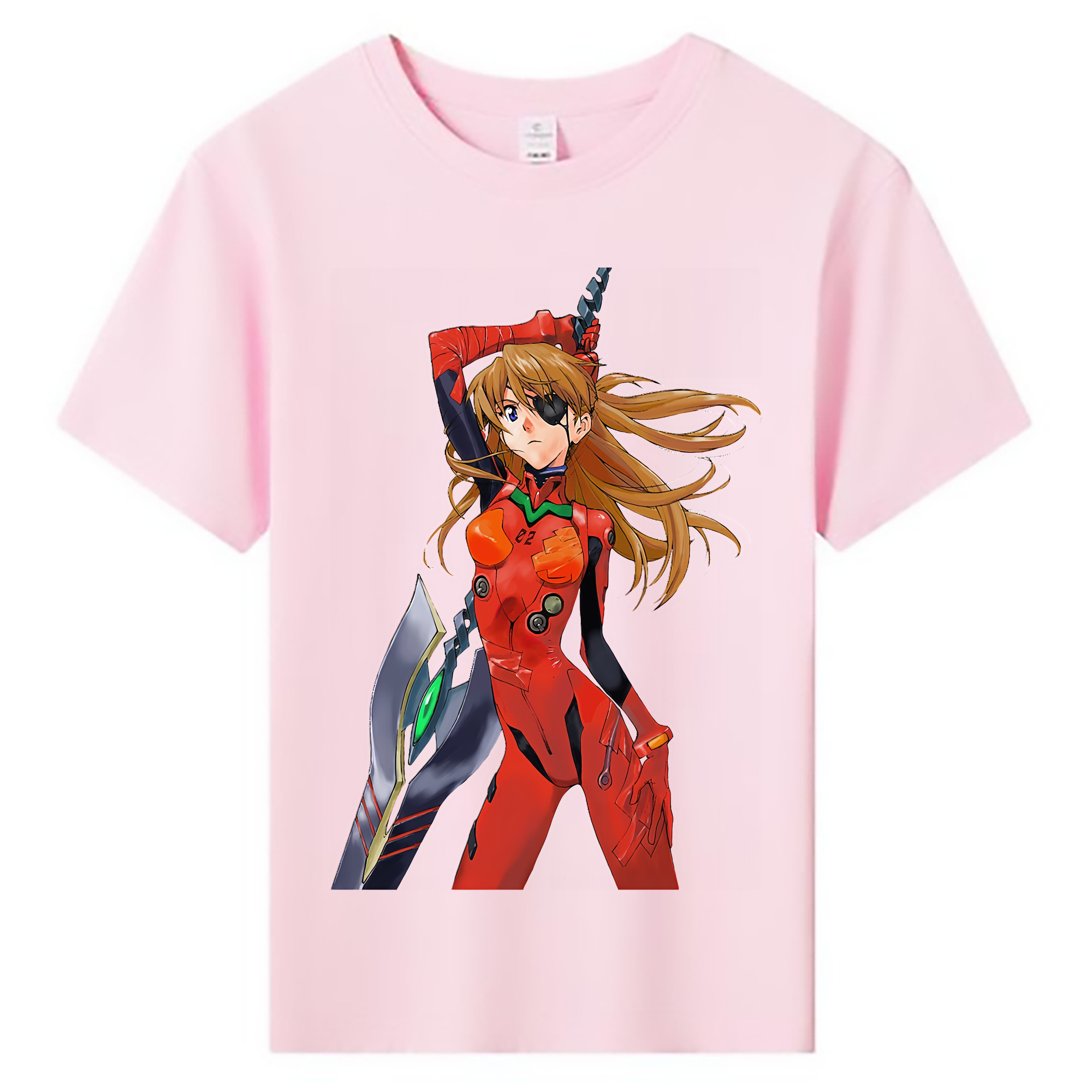 （画像用） EVA 新世紀エヴァンゲリオン 綿100％キッズTシャツ（フロントプリント）