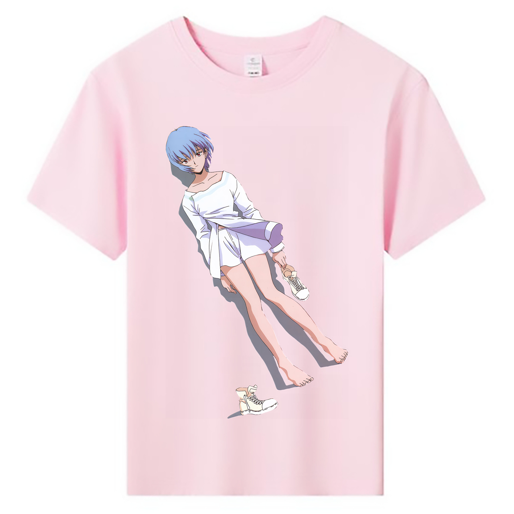 （画像用） EVA 新世紀エヴァンゲリオン 綿100％キッズTシャツ（フロントプリント）