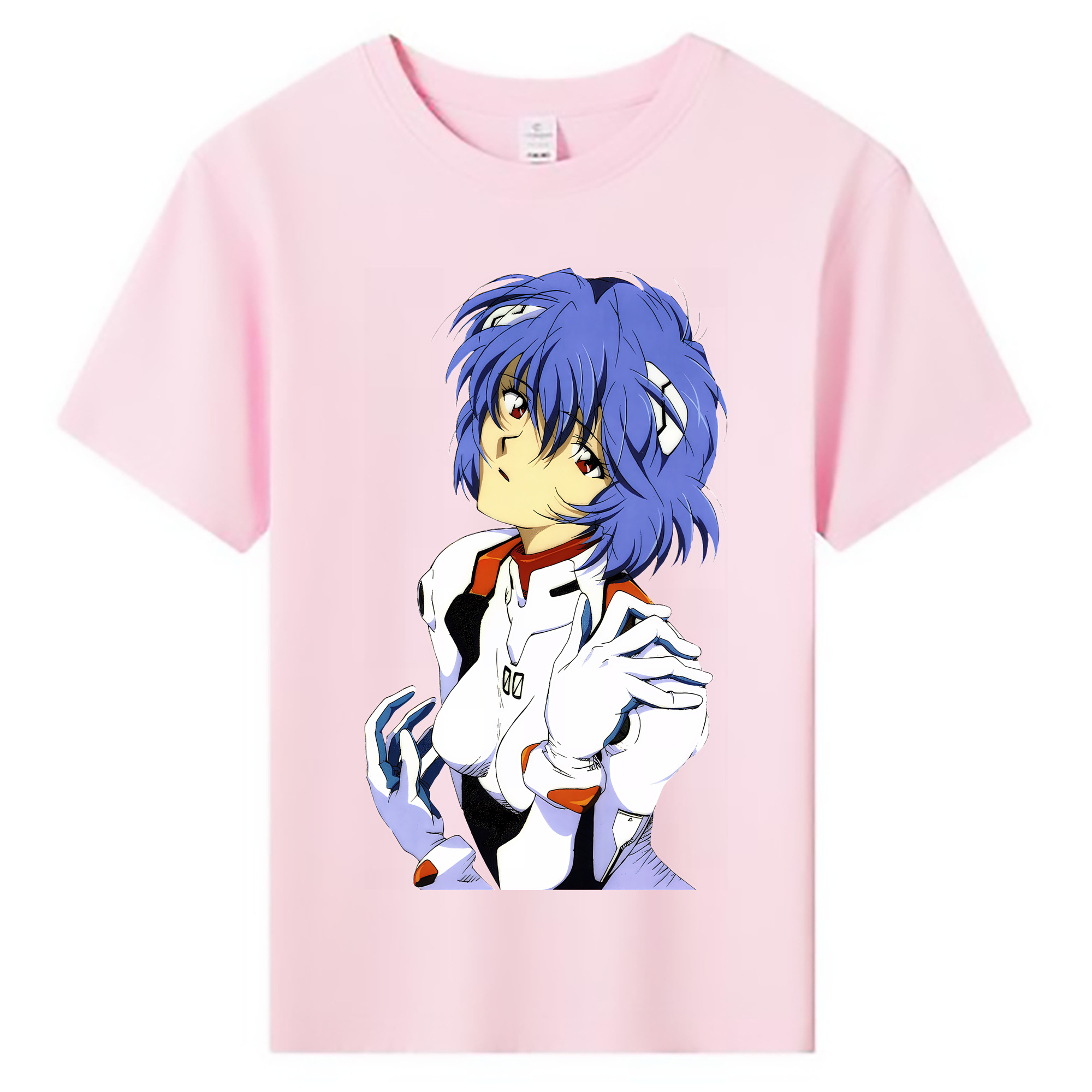 （画像用） EVA 新世紀エヴァンゲリオン 綿100％キッズTシャツ（フロントプリント）