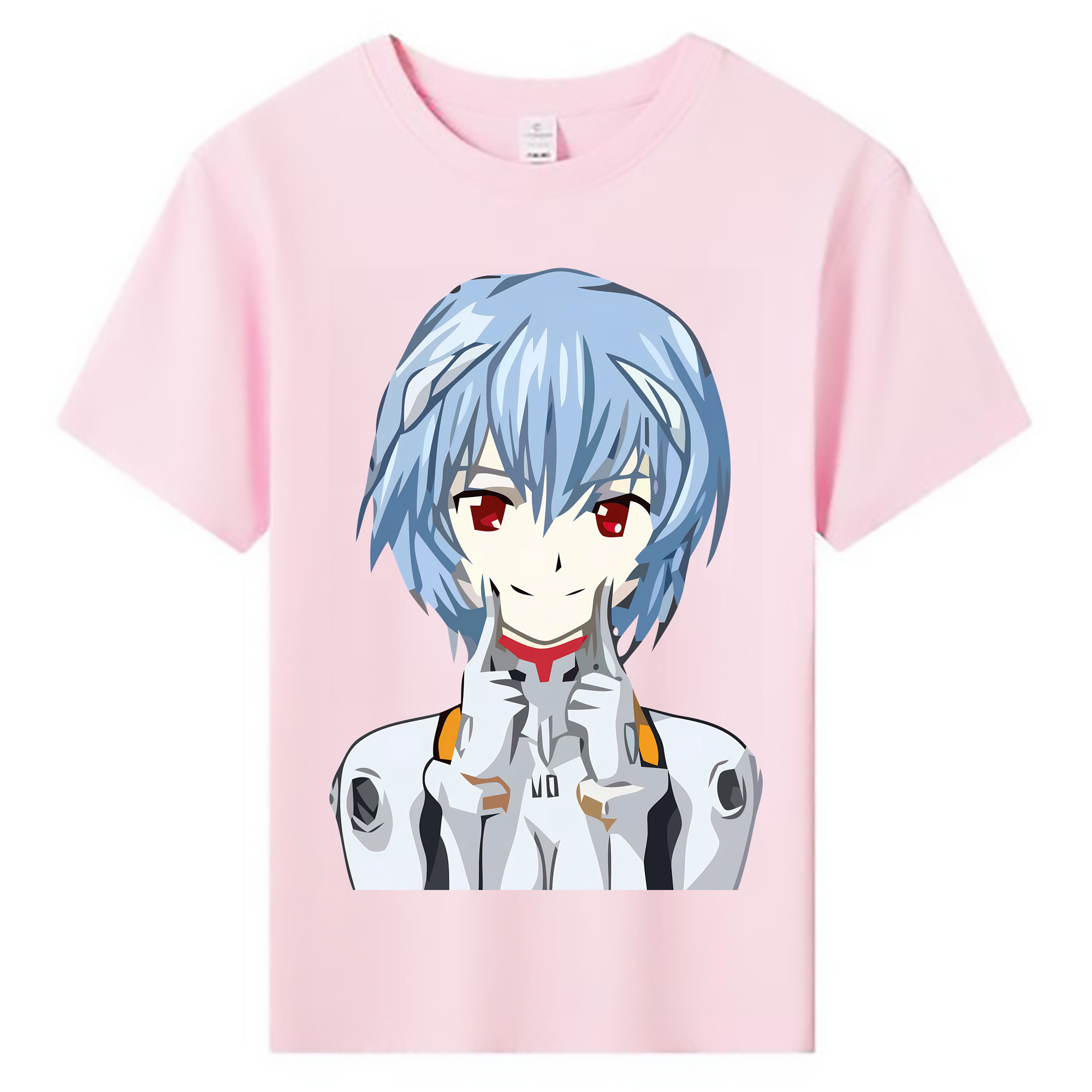 （画像用） EVA 新世紀エヴァンゲリオン 綿100％キッズTシャツ（フロントプリント）