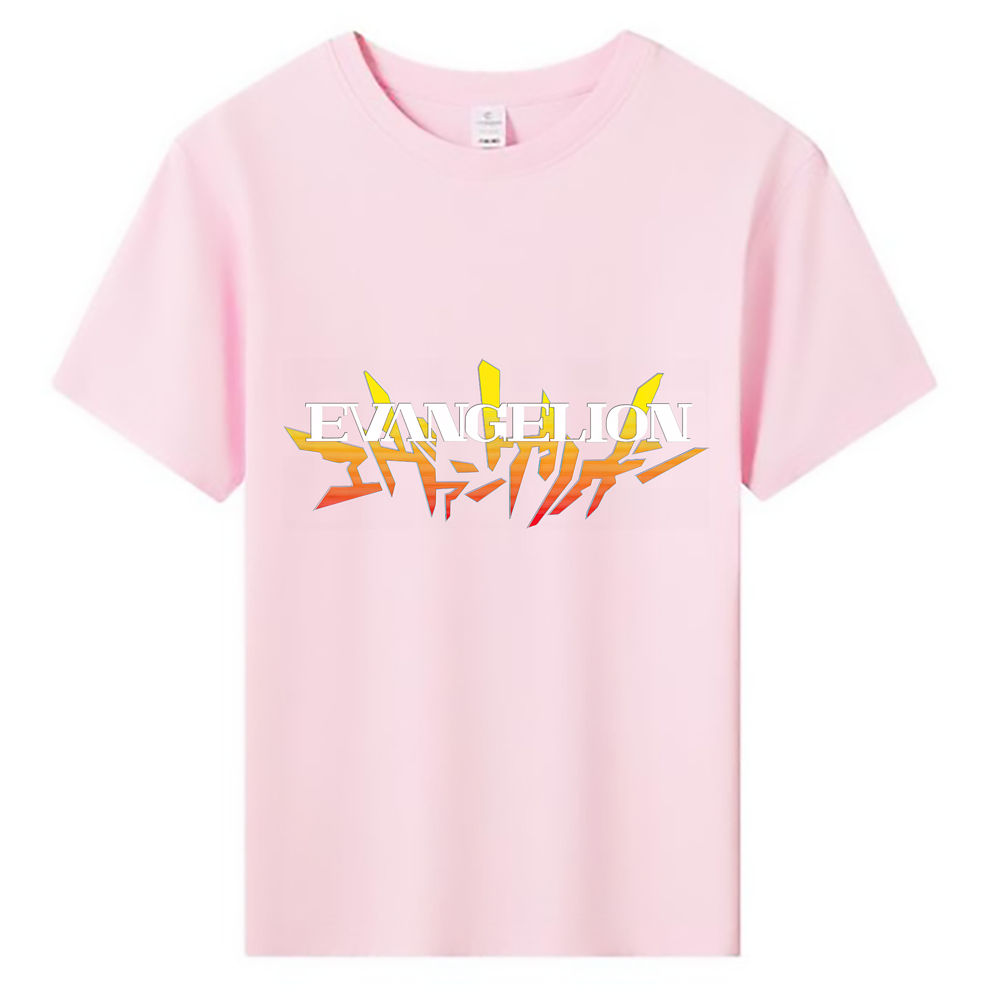 （画像用） EVA 新世紀エヴァンゲリオン 綿100％キッズTシャツ（フロントプリント）