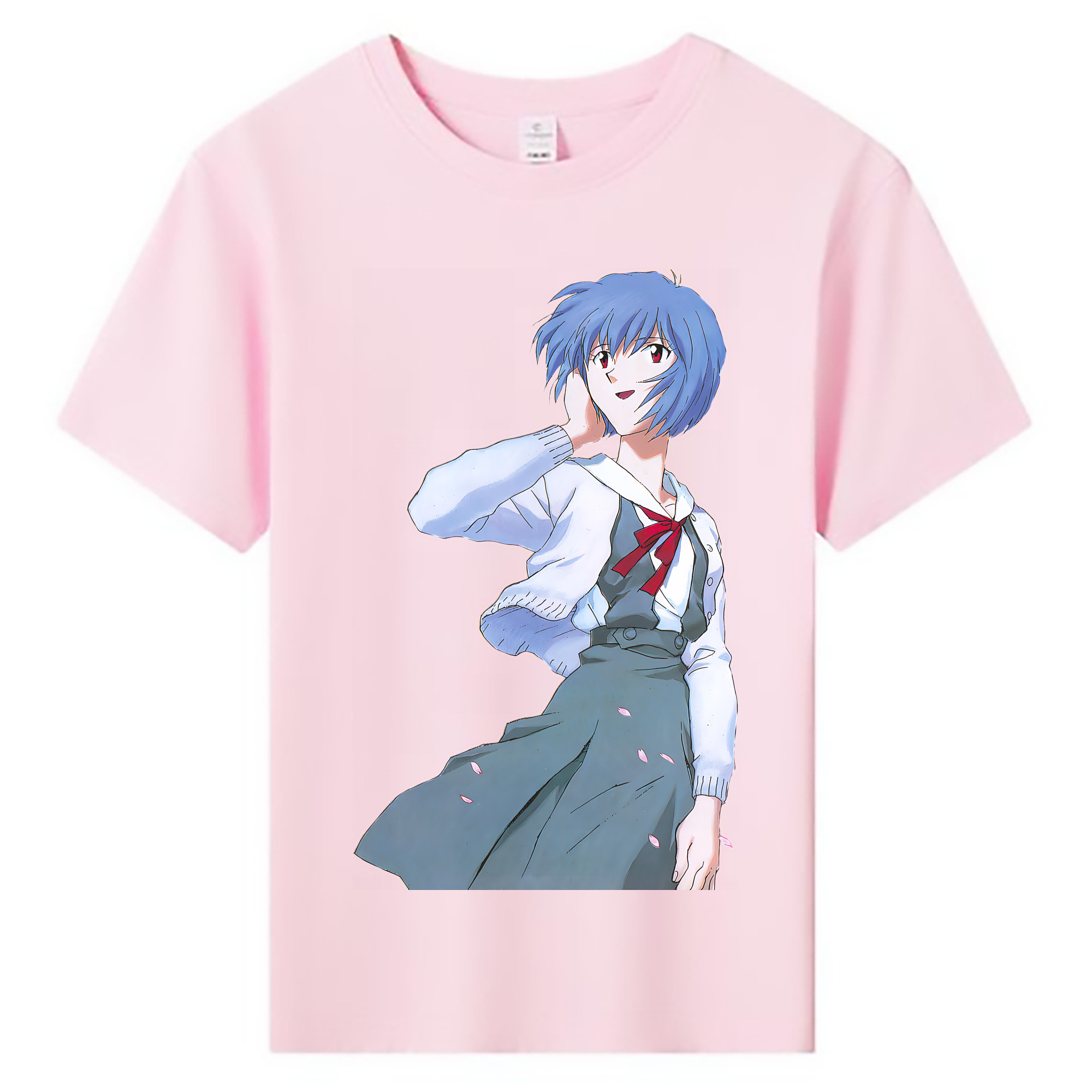 （画像用） EVA 新世紀エヴァンゲリオン 綿100％キッズTシャツ（フロントプリント）