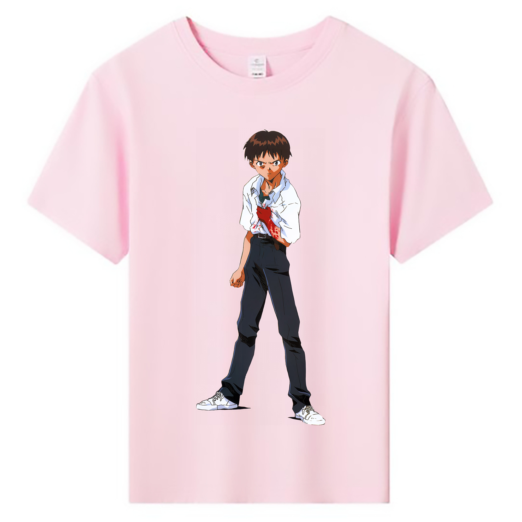 （画像用） EVA 新世紀エヴァンゲリオン 綿100％キッズTシャツ（フロントプリント）