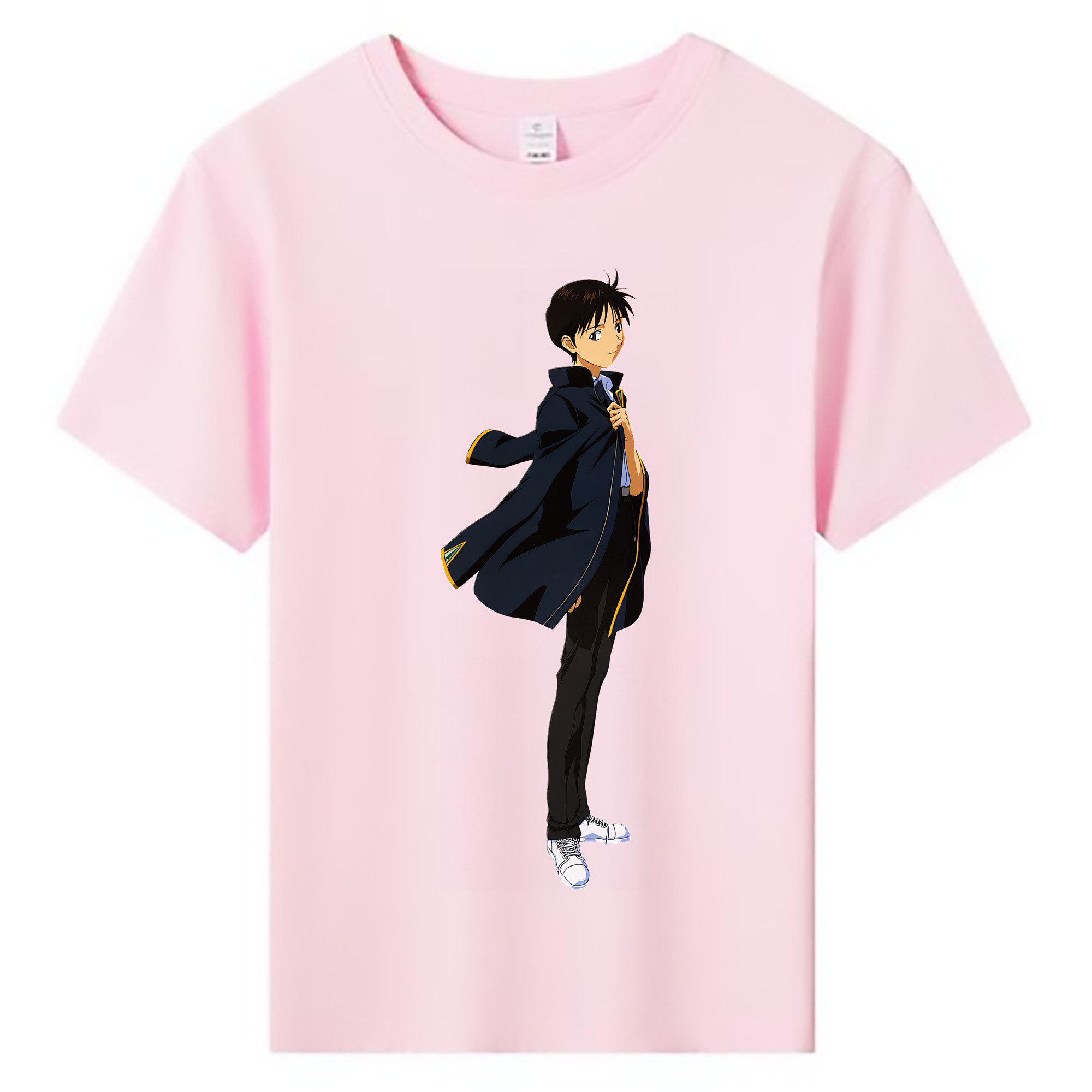（画像用） EVA 新世紀エヴァンゲリオン 綿100％キッズTシャツ（フロントプリント）