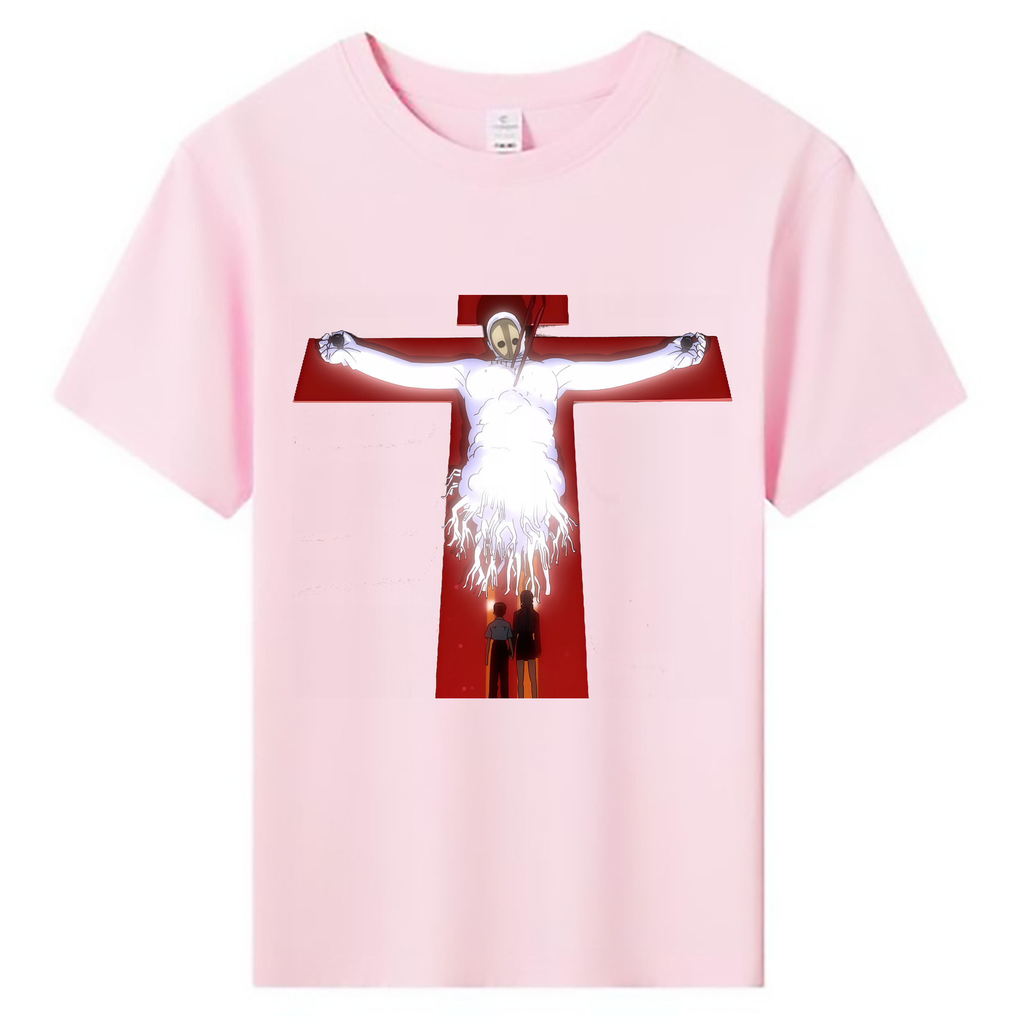 （画像用） EVA 新世紀エヴァンゲリオン 綿100％キッズTシャツ（フロントプリント）