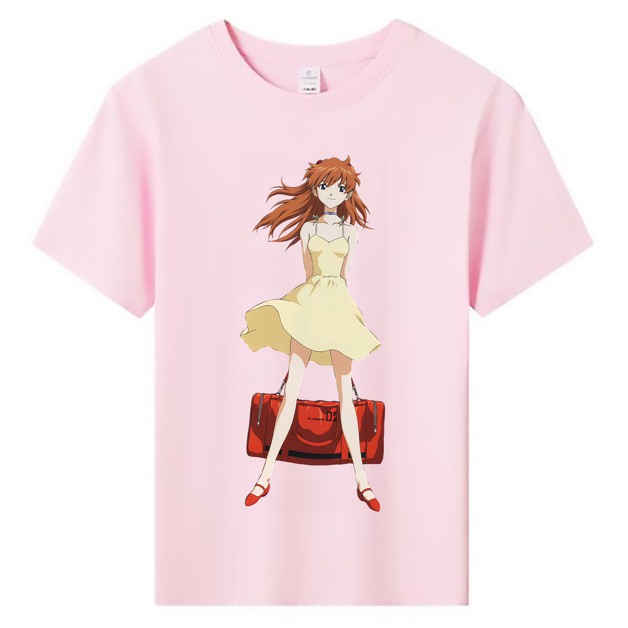 （画像用） EVA 新世紀エヴァンゲリオン 綿100％キッズTシャツ（フロントプリント）