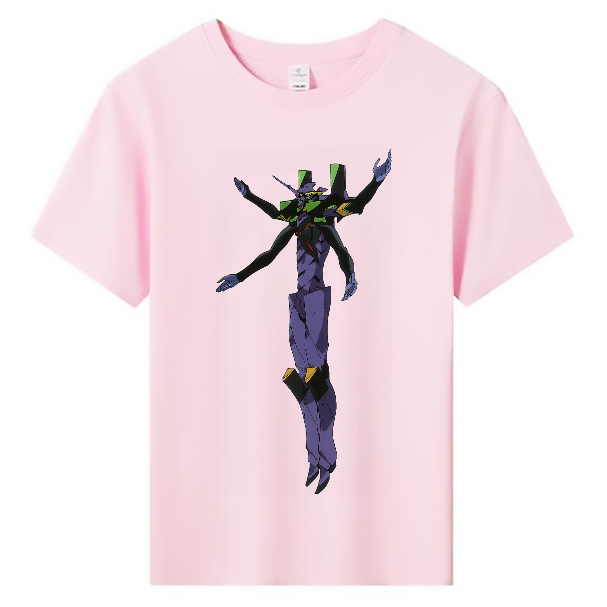 （画像用） EVA 新世紀エヴァンゲリオン 綿100％キッズTシャツ（フロントプリント）