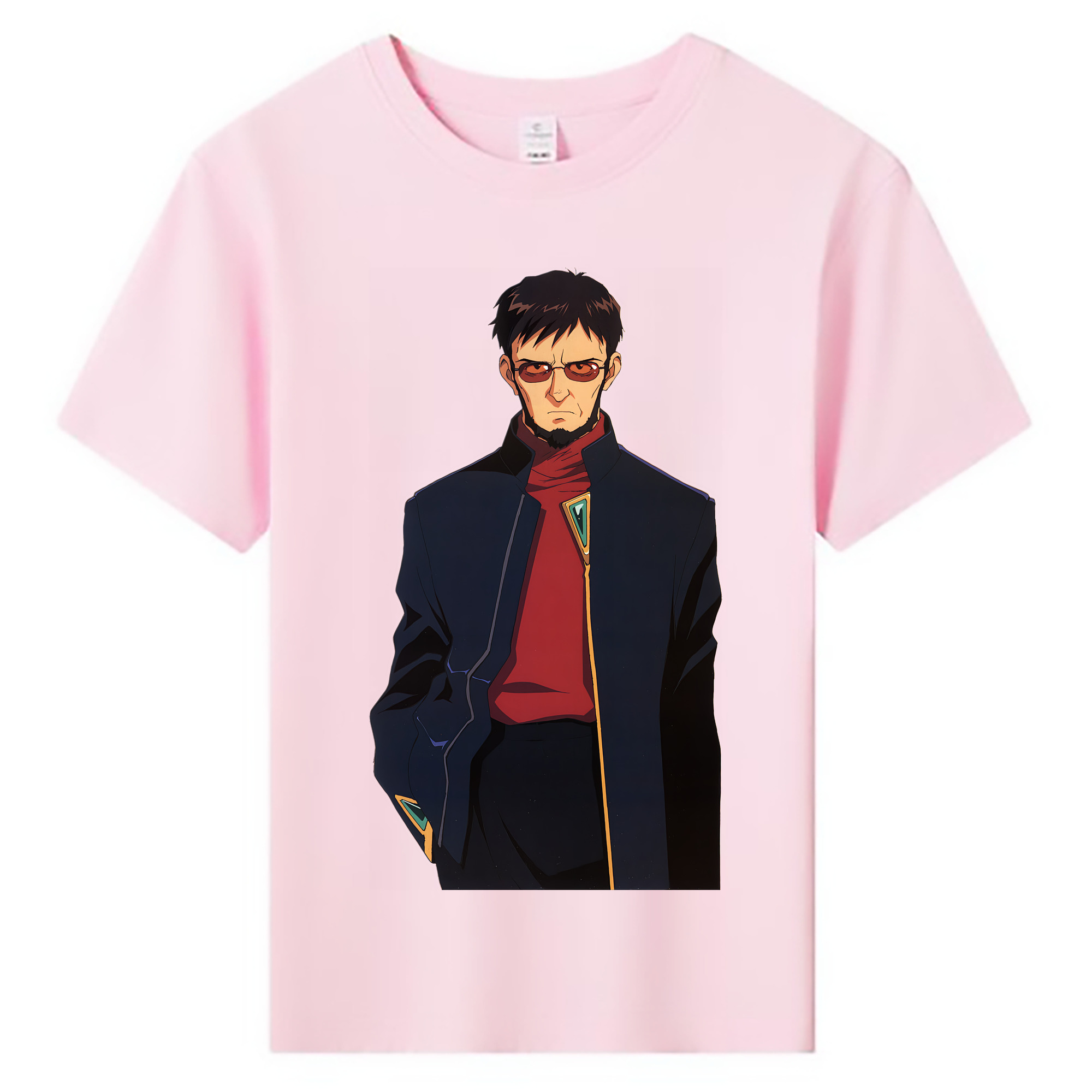 （画像用） EVA 新世紀エヴァンゲリオン 綿100％キッズTシャツ（フロントプリント）