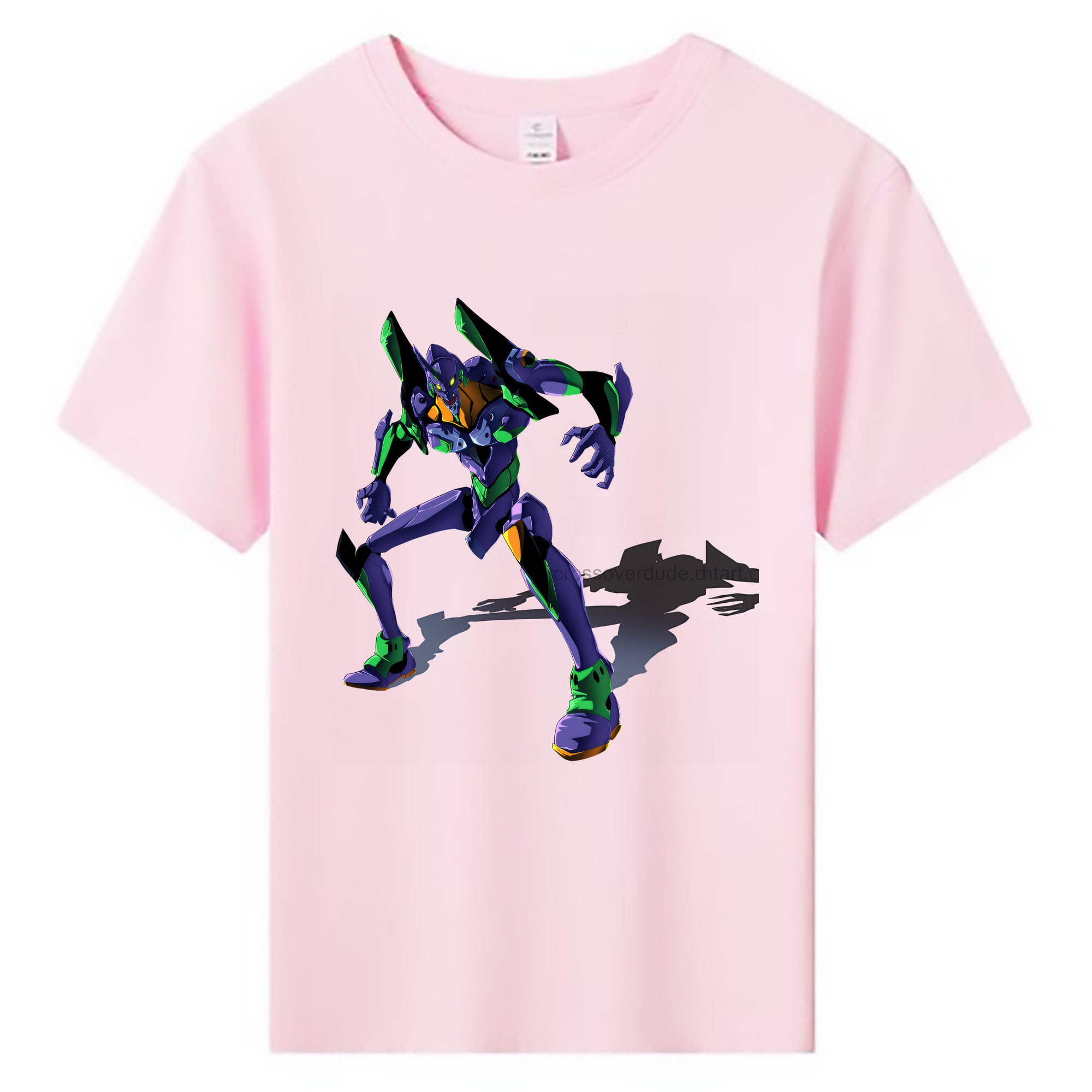 （画像用） EVA 新世紀エヴァンゲリオン 綿100％キッズTシャツ（フロントプリント）