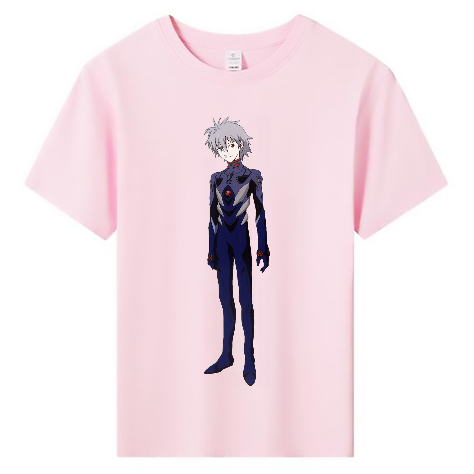 （画像用） EVA 新世紀エヴァンゲリオン 綿100％キッズTシャツ（フロントプリント）