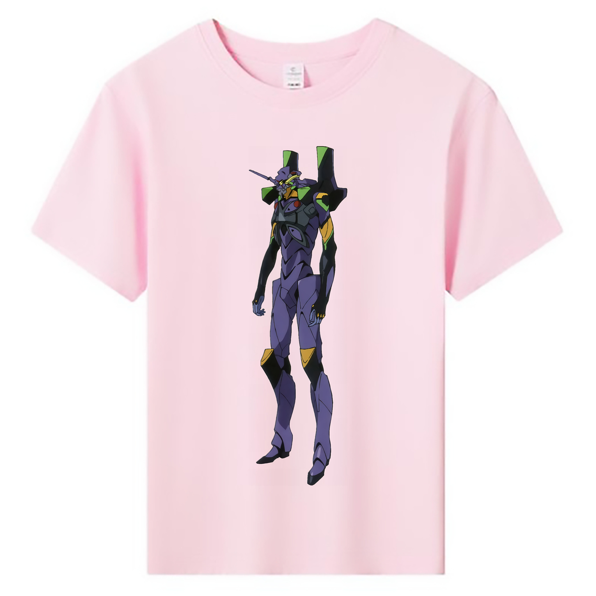 （画像用） EVA 新世紀エヴァンゲリオン 綿100％キッズTシャツ（フロントプリント）
