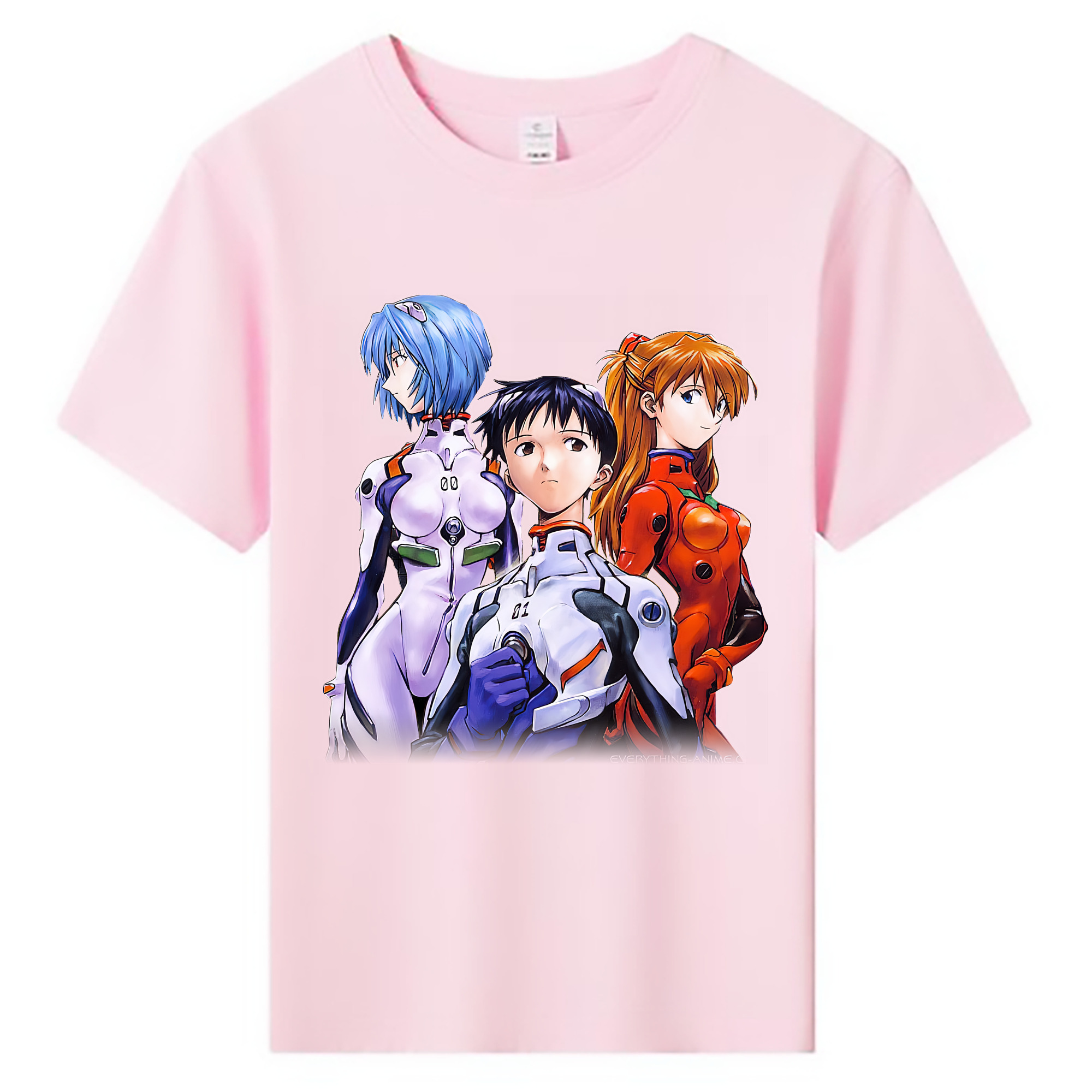 （画像用） EVA 新世紀エヴァンゲリオン 綿100％キッズTシャツ（フロントプリント）