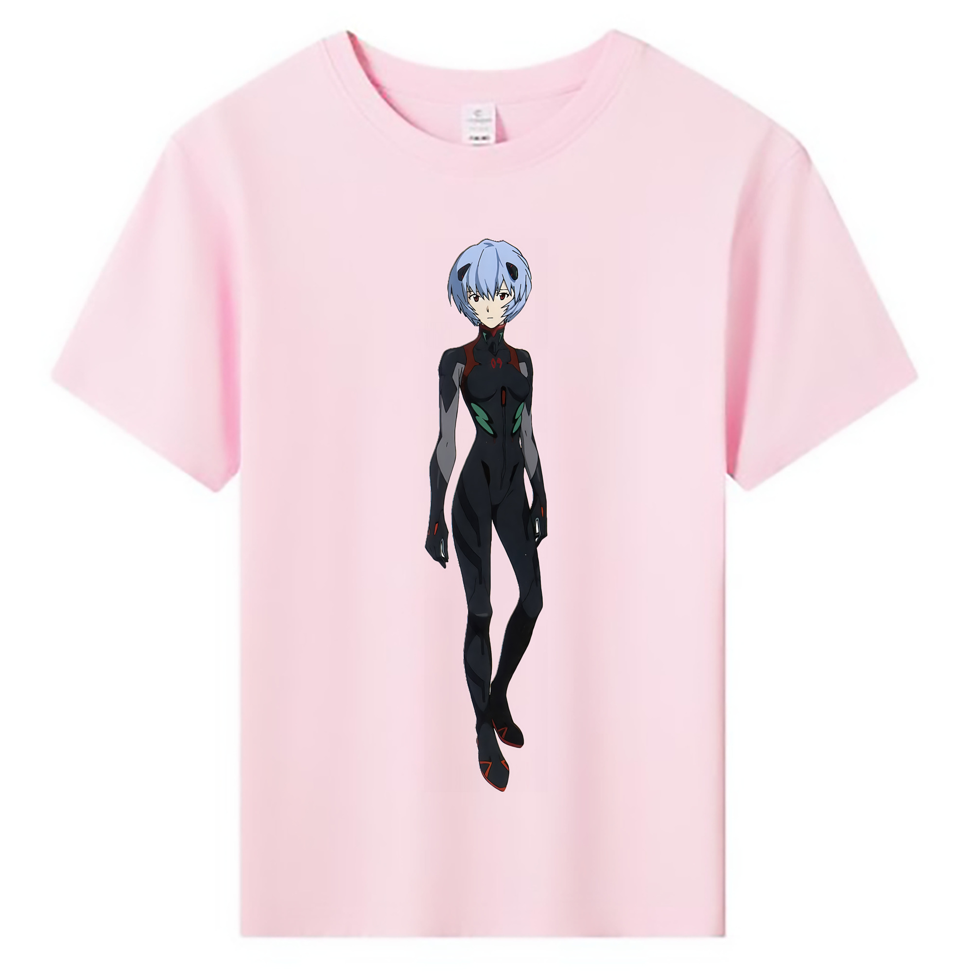 （画像用） EVA 新世紀エヴァンゲリオン 綿100％キッズTシャツ（フロントプリント）