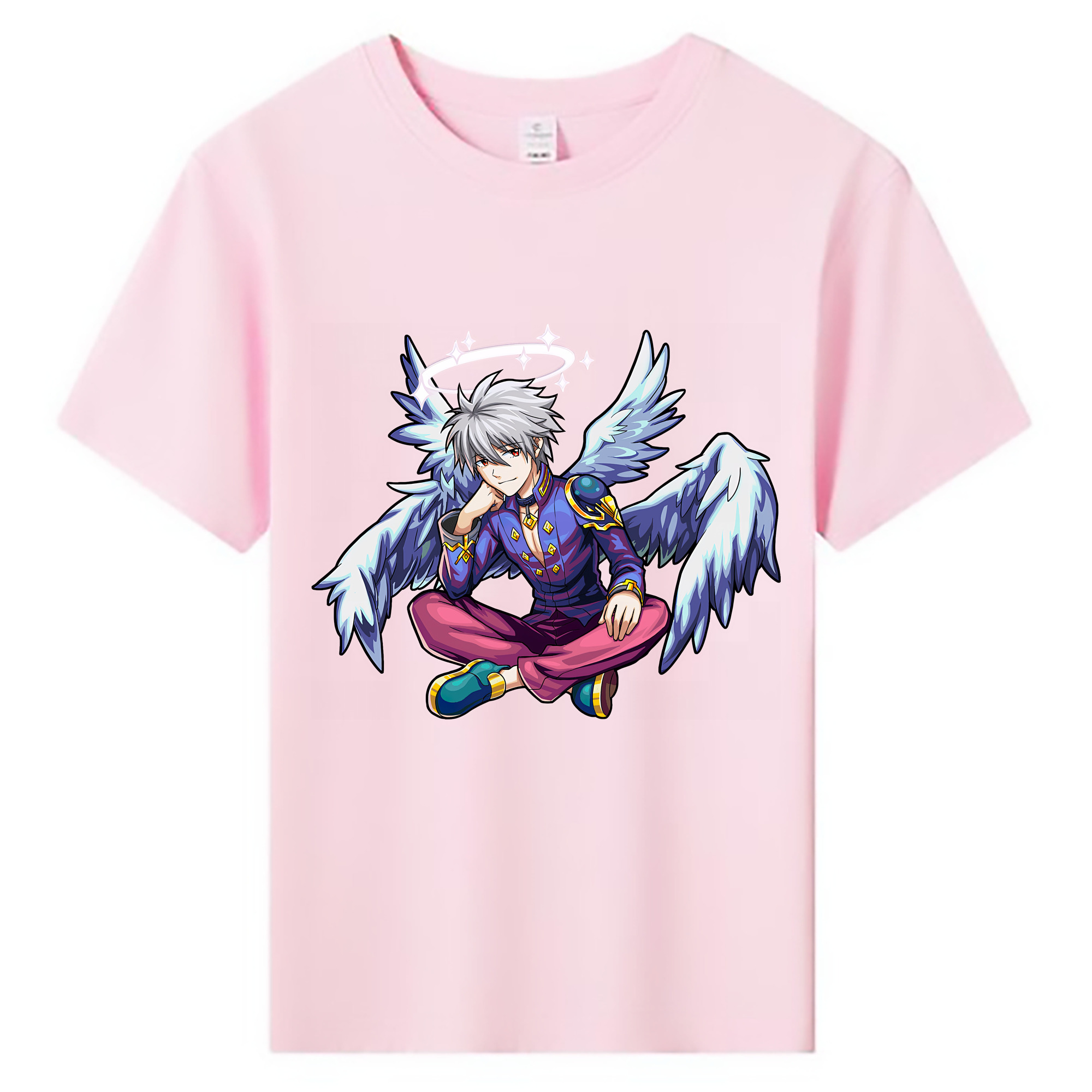 （画像用） EVA 新世紀エヴァンゲリオン 綿100％キッズTシャツ（フロントプリント）