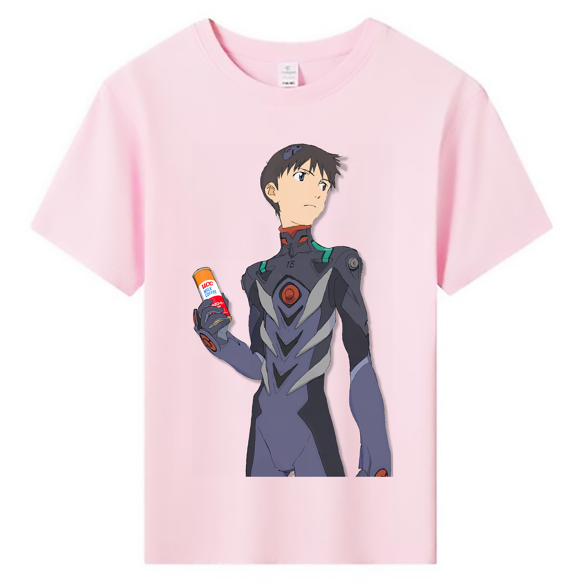 （画像用） EVA 新世紀エヴァンゲリオン 綿100％キッズTシャツ（フロントプリント）