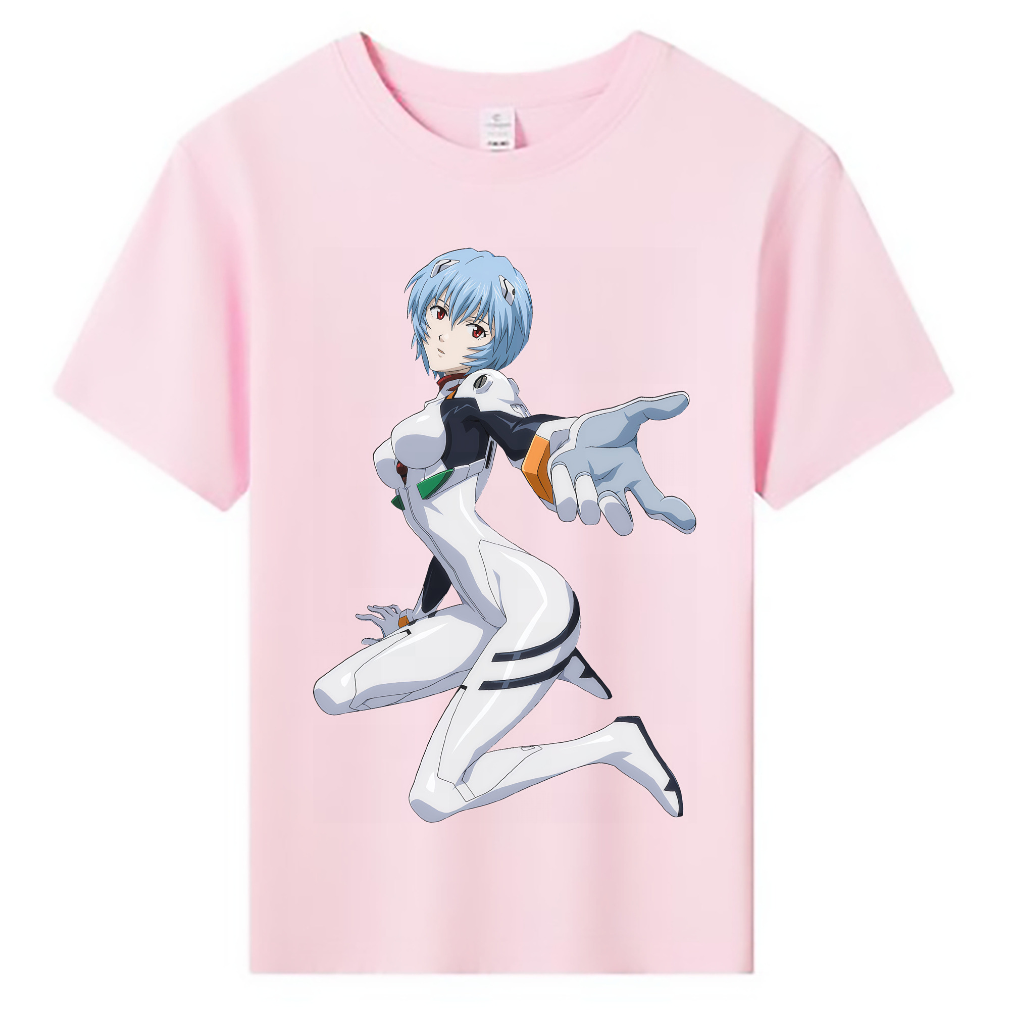 （画像用） EVA 新世紀エヴァンゲリオン 綿100％キッズTシャツ（フロントプリント）