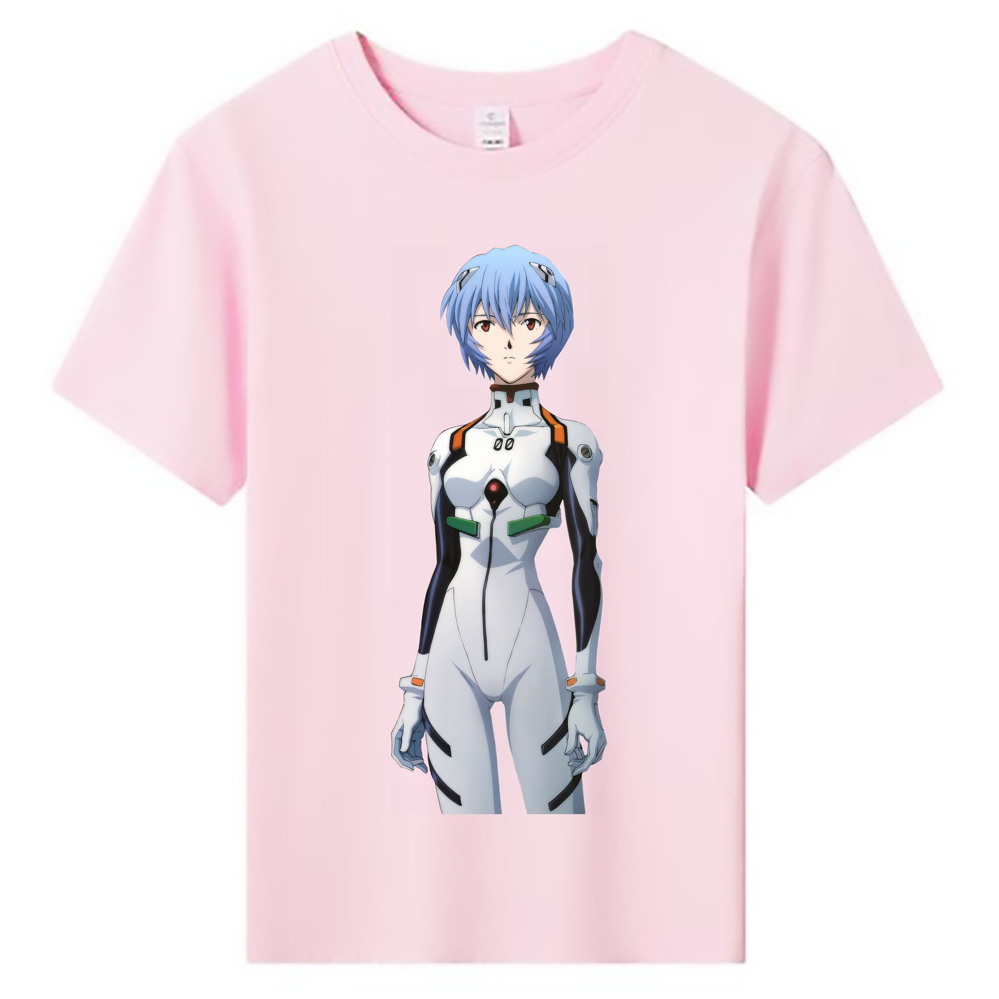 （画像用） EVA 新世紀エヴァンゲリオン 綿100％キッズTシャツ（フロントプリント）