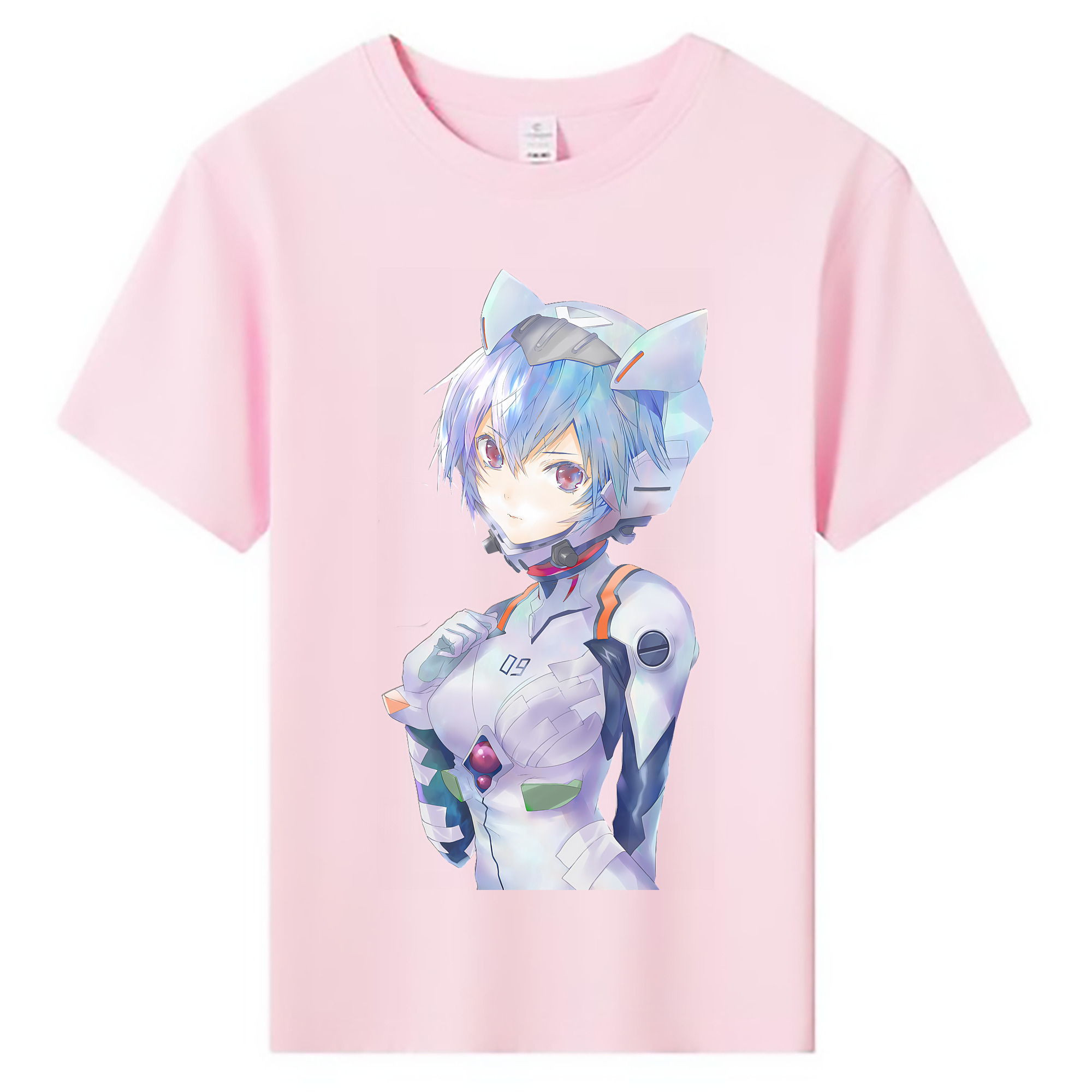 （画像用） EVA 新世紀エヴァンゲリオン 綿100％キッズTシャツ（フロントプリント）