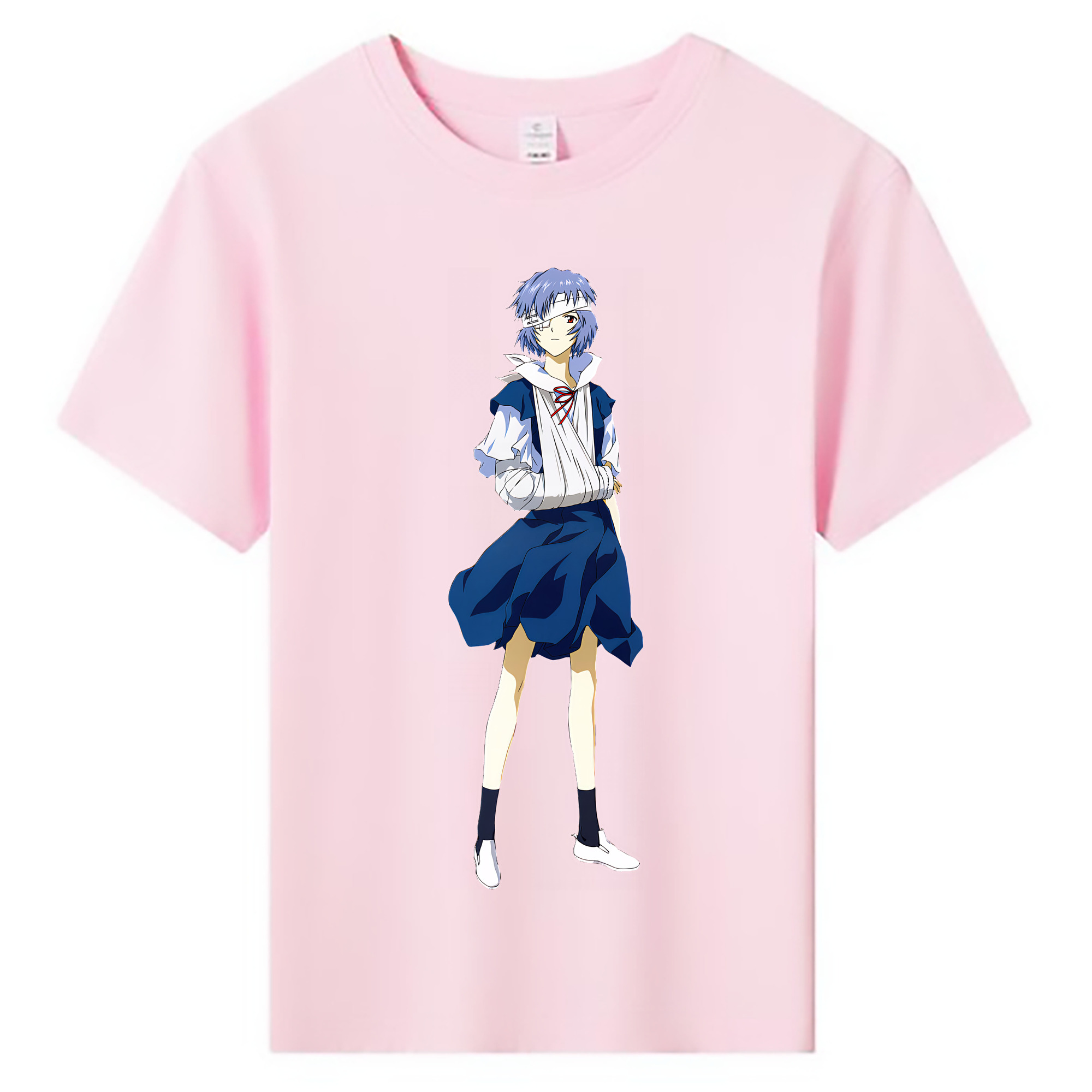 （画像用） EVA 新世紀エヴァンゲリオン 綿100％キッズTシャツ（フロントプリント）