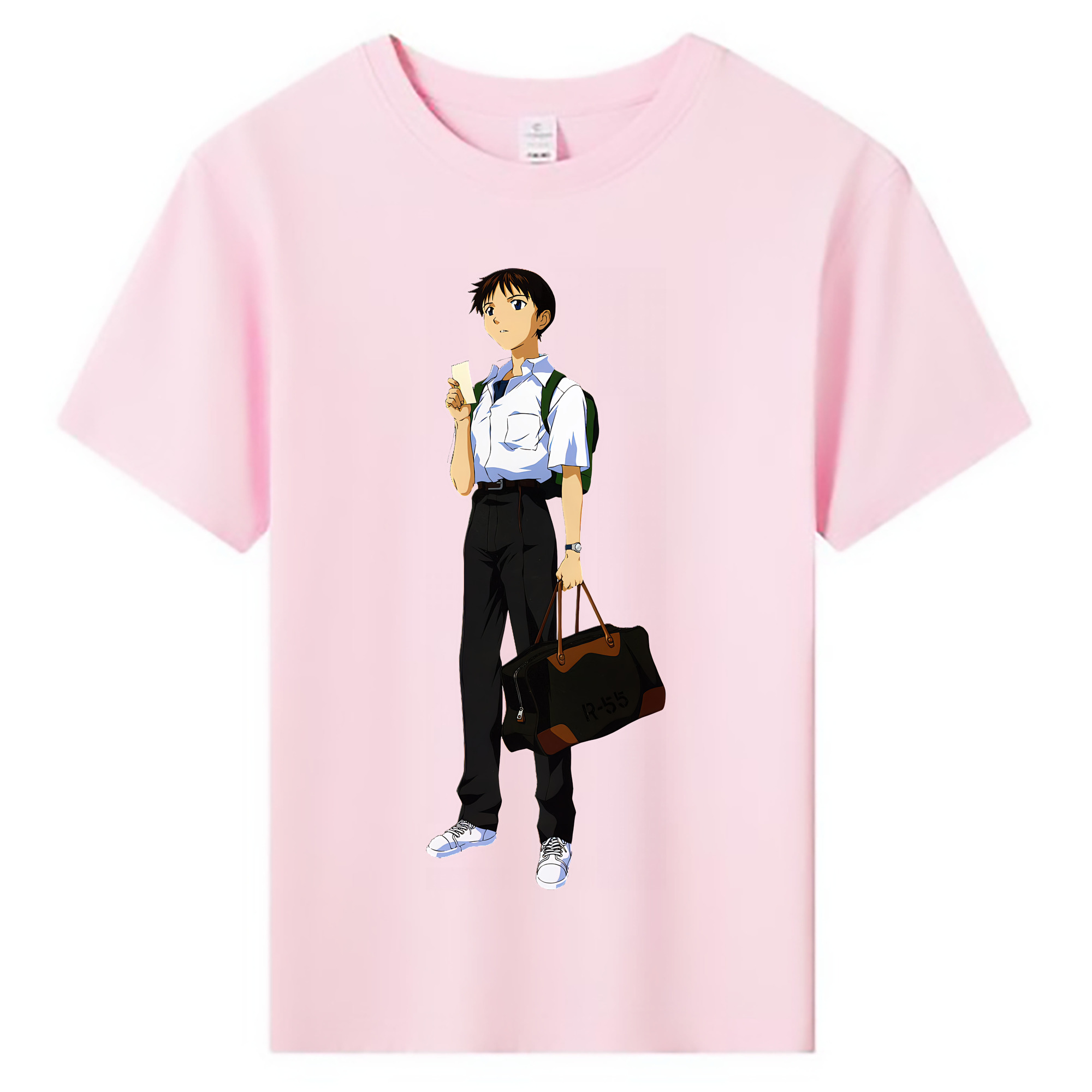 （画像用） EVA 新世紀エヴァンゲリオン 綿100％キッズTシャツ（フロントプリント）