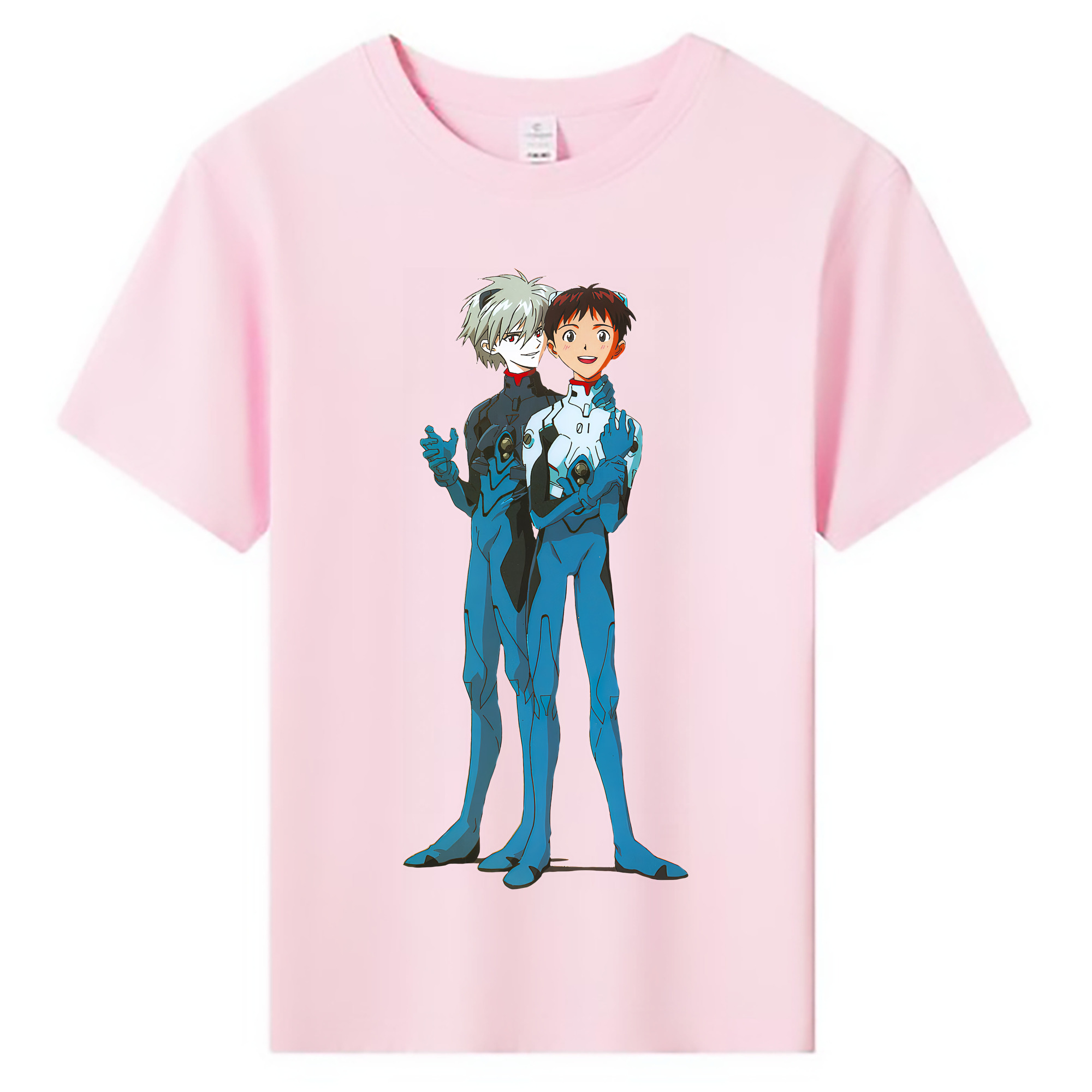 （画像用） EVA 新世紀エヴァンゲリオン 綿100％キッズTシャツ（フロントプリント）