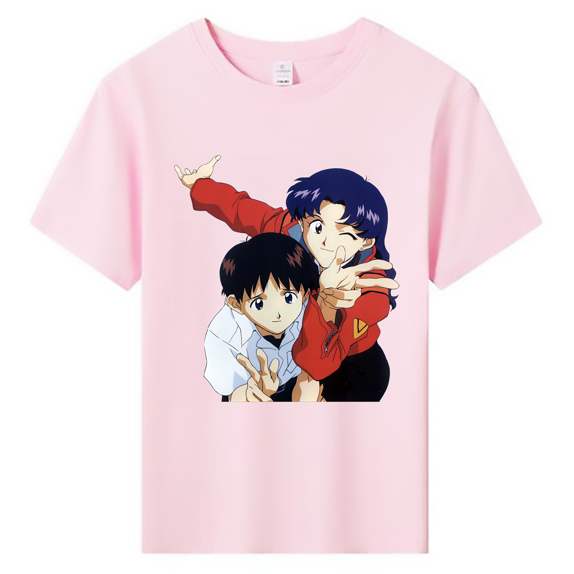 （画像用） EVA 新世紀エヴァンゲリオン 綿100％キッズTシャツ（フロントプリント）