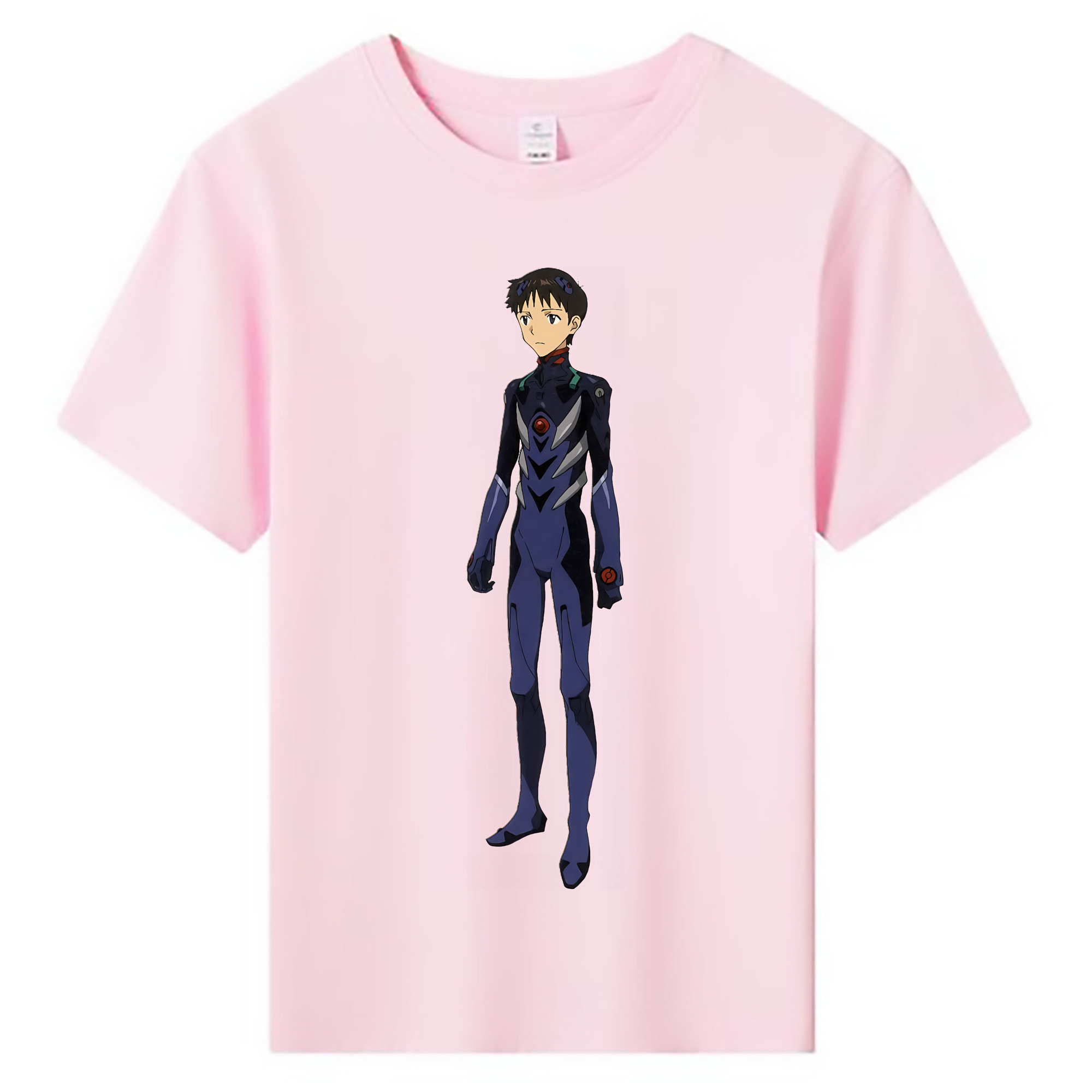 （画像用） EVA 新世紀エヴァンゲリオン 綿100％キッズTシャツ（フロントプリント）