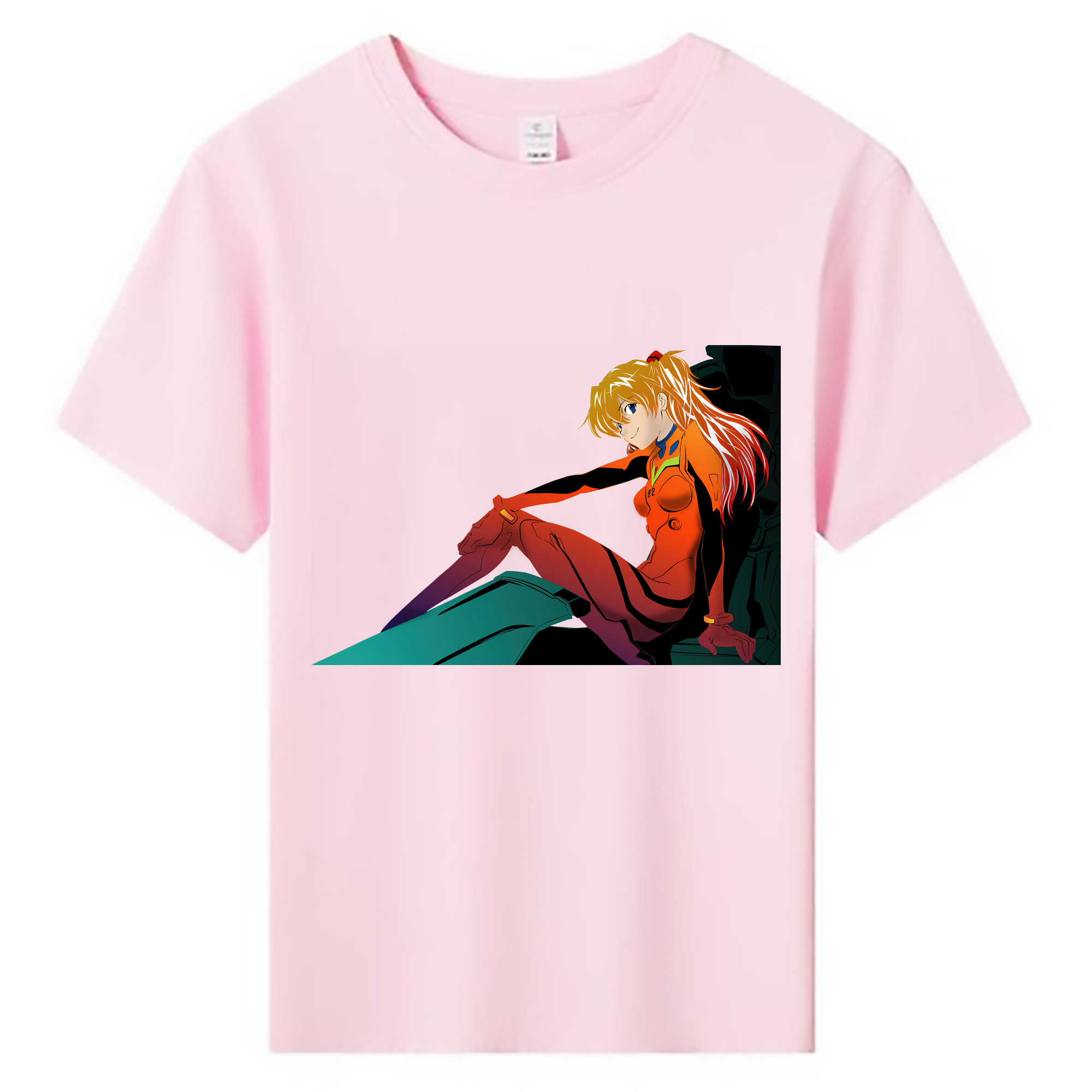 （画像用） EVA 新世紀エヴァンゲリオン 綿100％キッズTシャツ（フロントプリント）