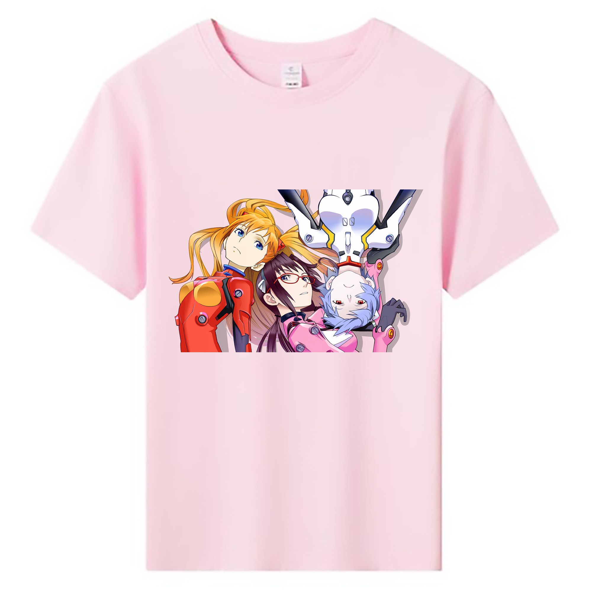 （画像用） EVA 新世紀エヴァンゲリオン 綿100％キッズTシャツ（フロントプリント）
