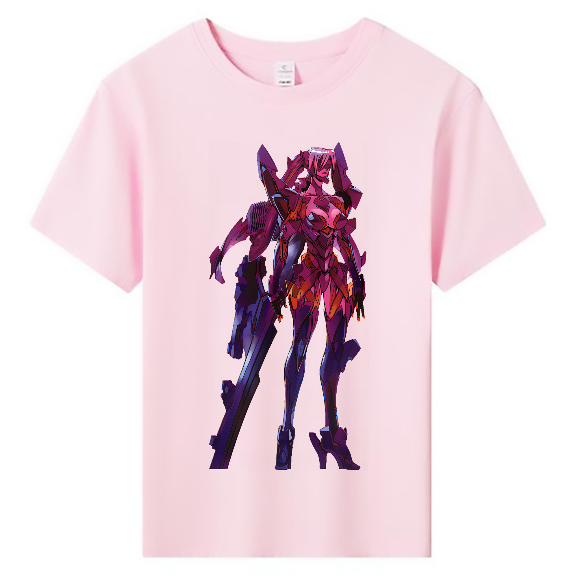 （画像用） EVA 新世紀エヴァンゲリオン 綿100％キッズTシャツ（フロントプリント）