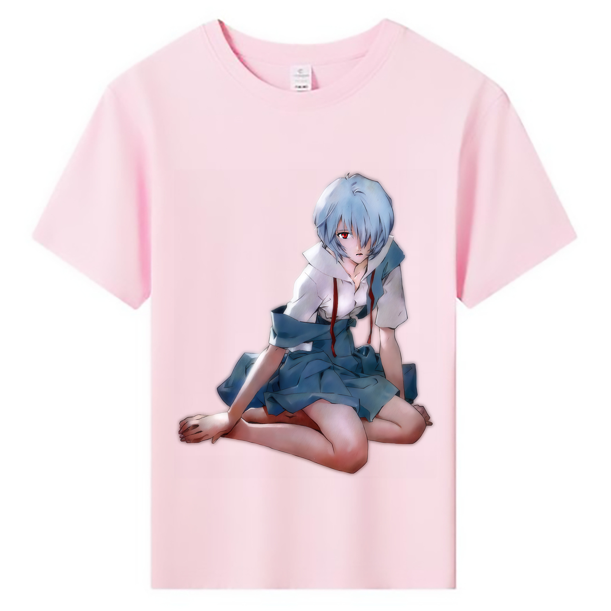 （画像用） EVA 新世紀エヴァンゲリオン 綿100％キッズTシャツ（フロントプリント）
