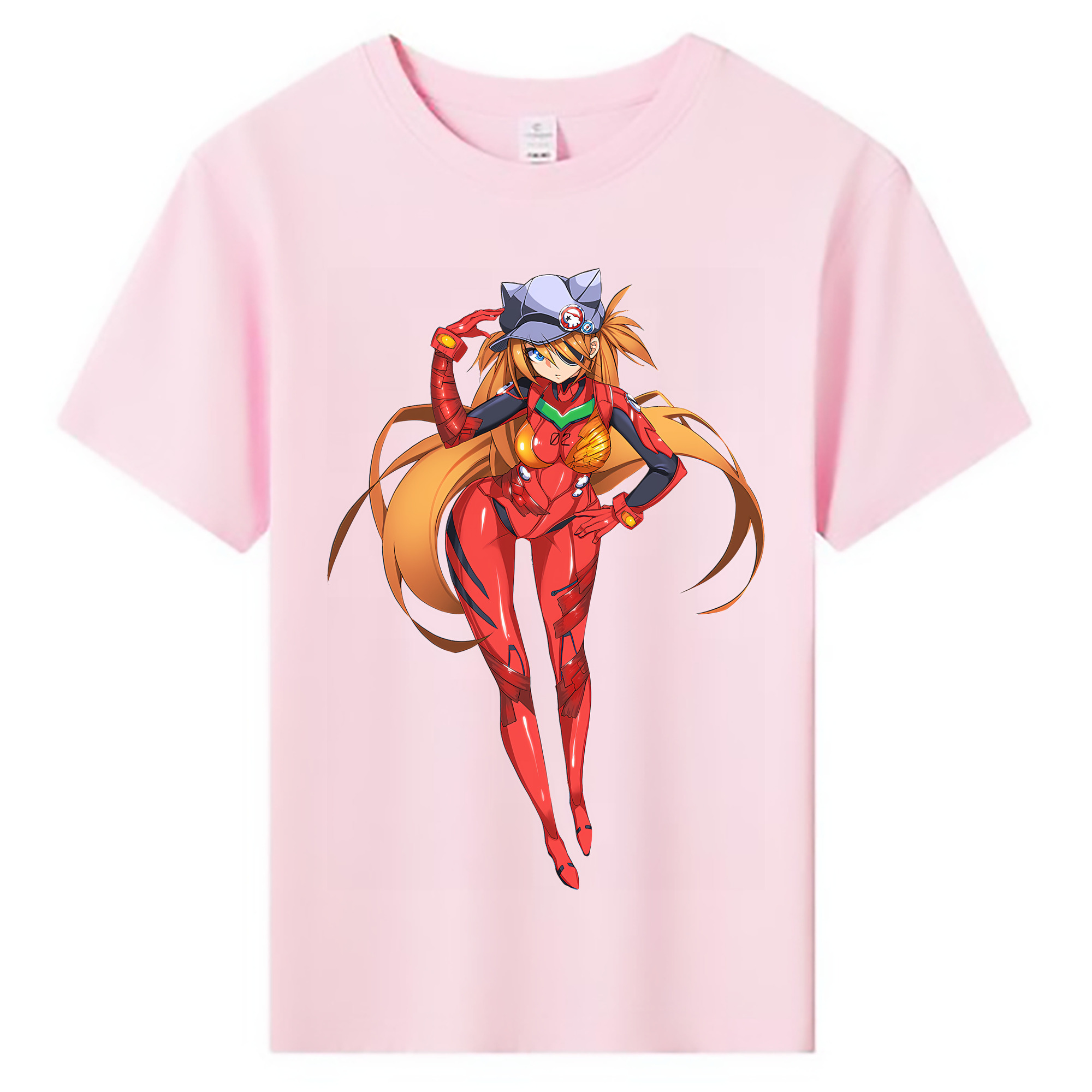 （画像用） EVA 新世紀エヴァンゲリオン 綿100％キッズTシャツ（フロントプリント）