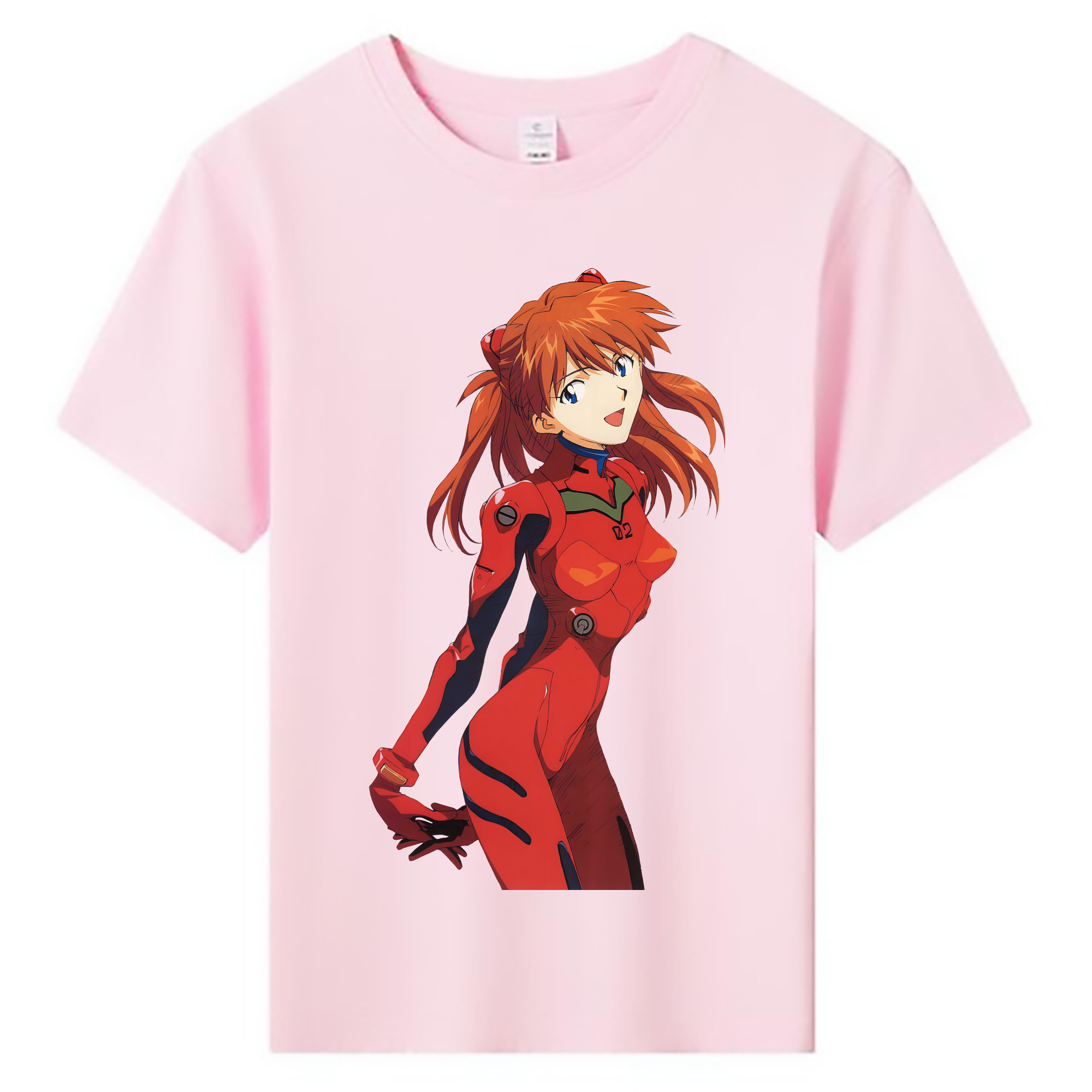 （画像用） EVA 新世紀エヴァンゲリオン 綿100％キッズTシャツ（フロントプリント）
