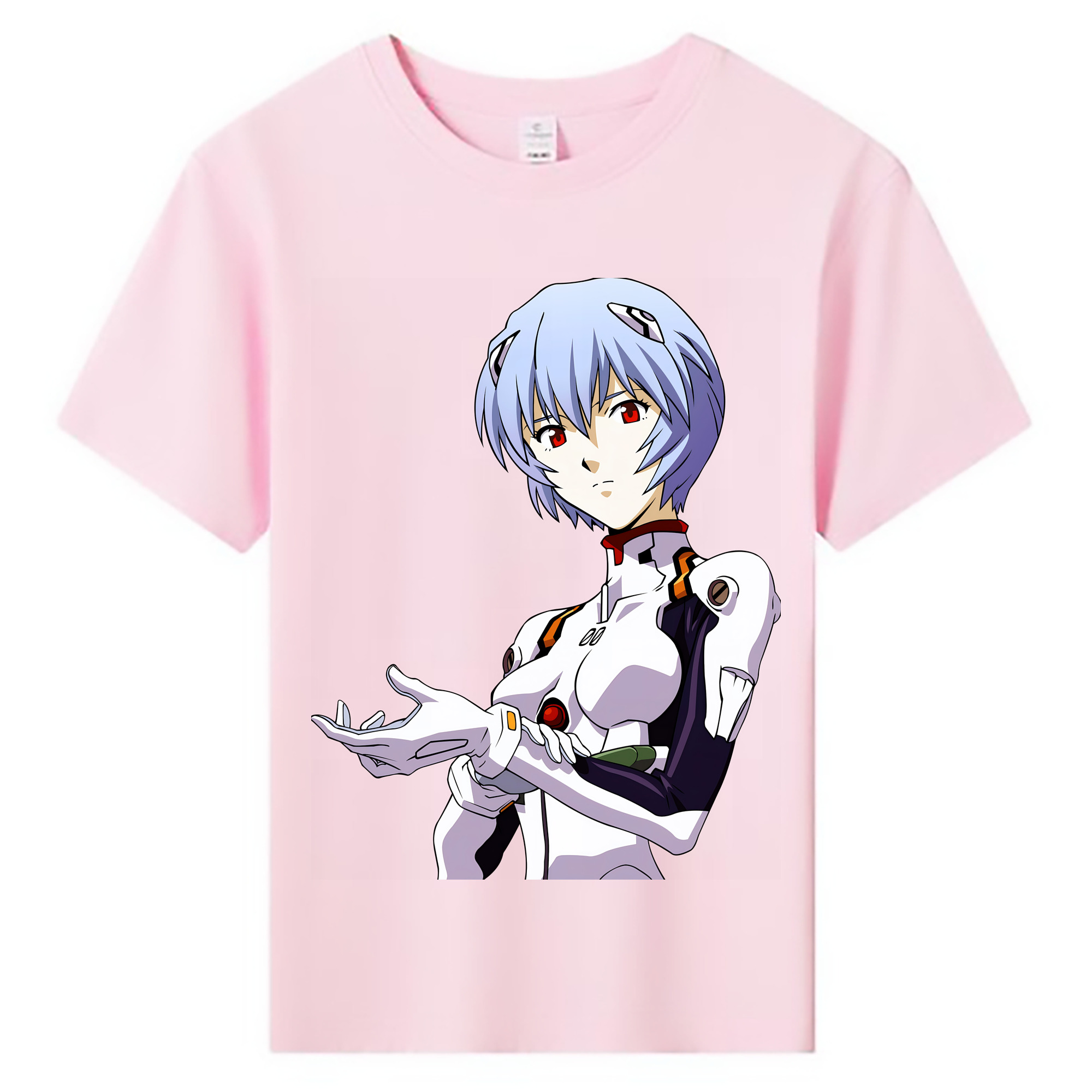 （画像用） EVA 新世紀エヴァンゲリオン 綿100％キッズTシャツ（フロントプリント）