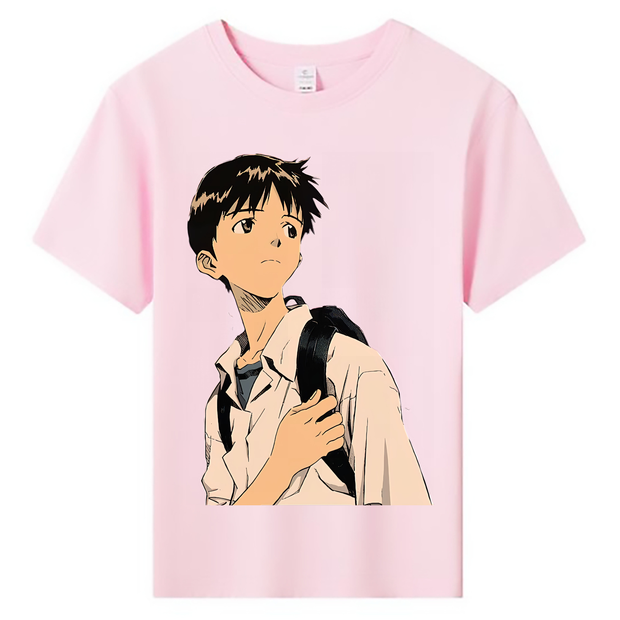 （画像用） EVA 新世紀エヴァンゲリオン 綿100％キッズTシャツ（フロントプリント）