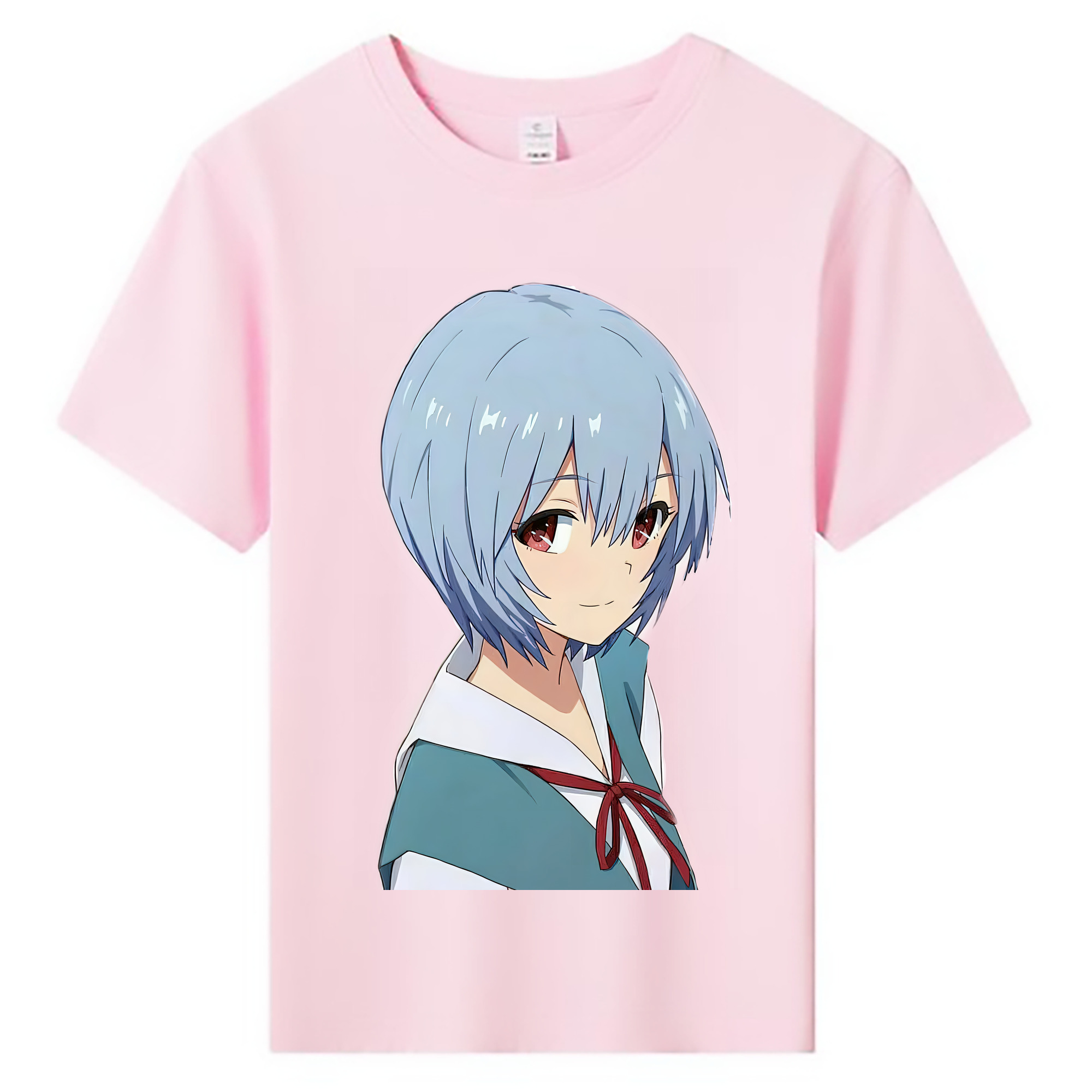 （画像用） EVA 新世紀エヴァンゲリオン 綿100％キッズTシャツ（フロントプリント）