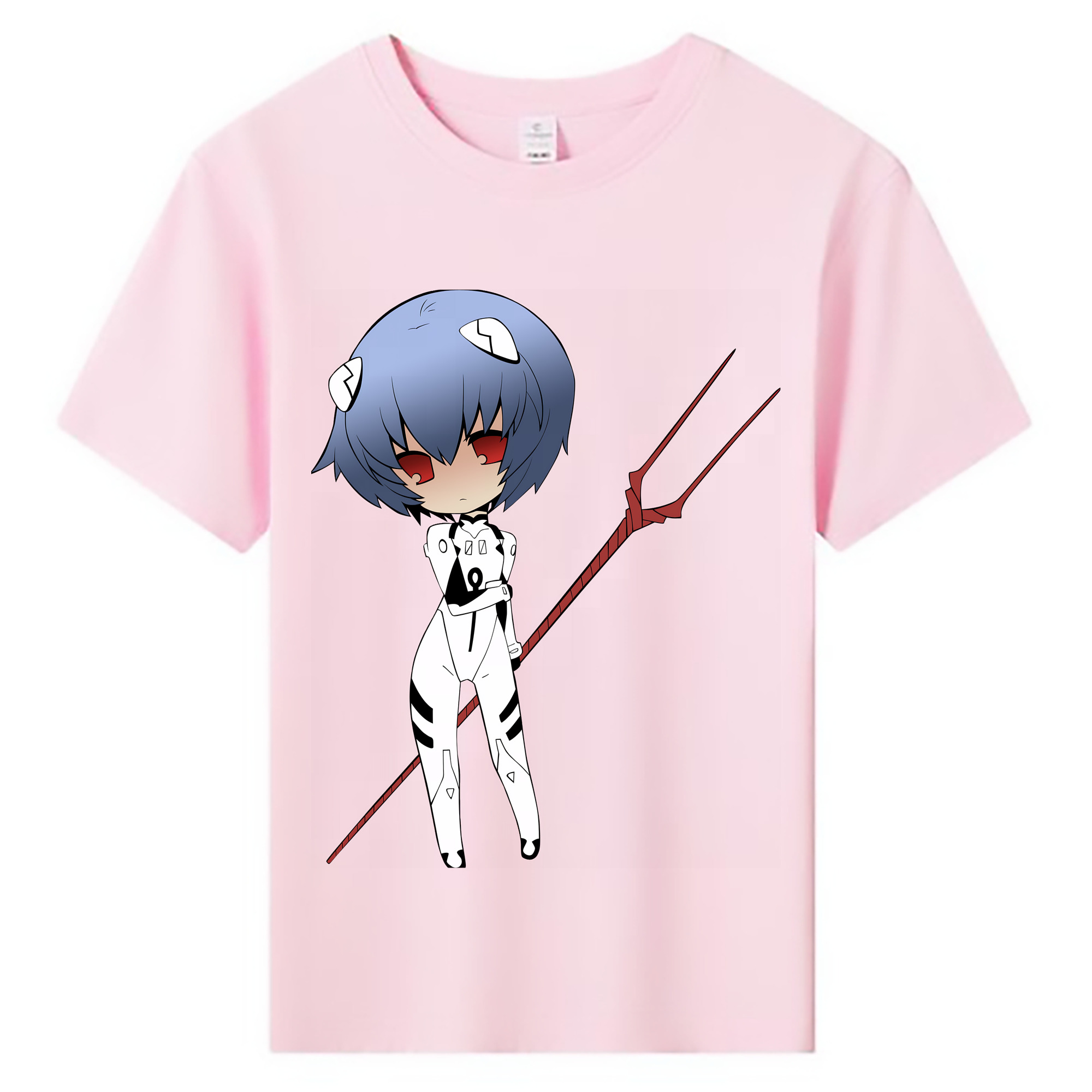 （画像用） EVA 新世紀エヴァンゲリオン 綿100％キッズTシャツ（フロントプリント）