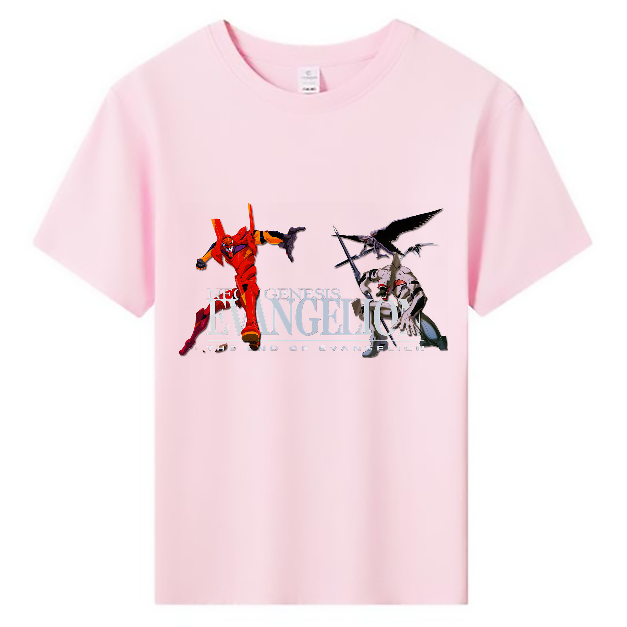 （画像用） EVA 新世紀エヴァンゲリオン 綿100％キッズTシャツ（フロントプリント）