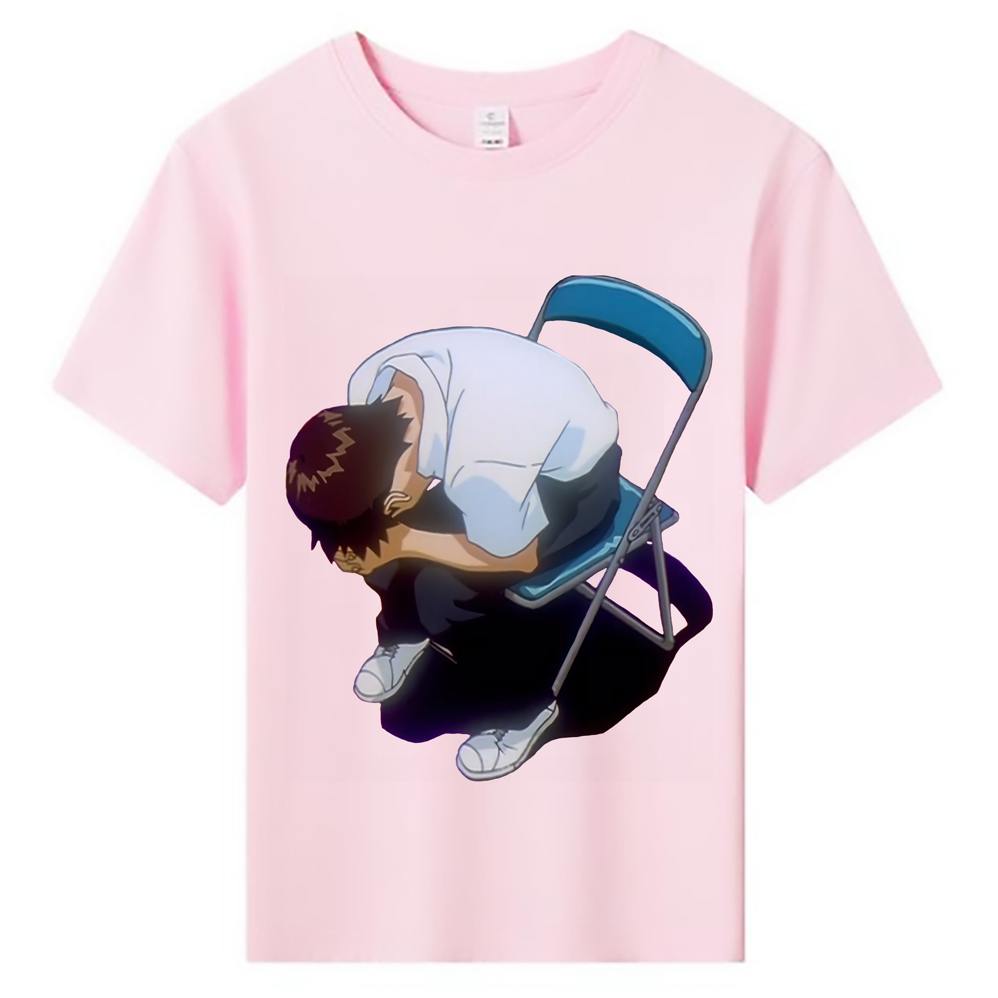 （画像用） EVA 新世紀エヴァンゲリオン 綿100％キッズTシャツ（フロントプリント）