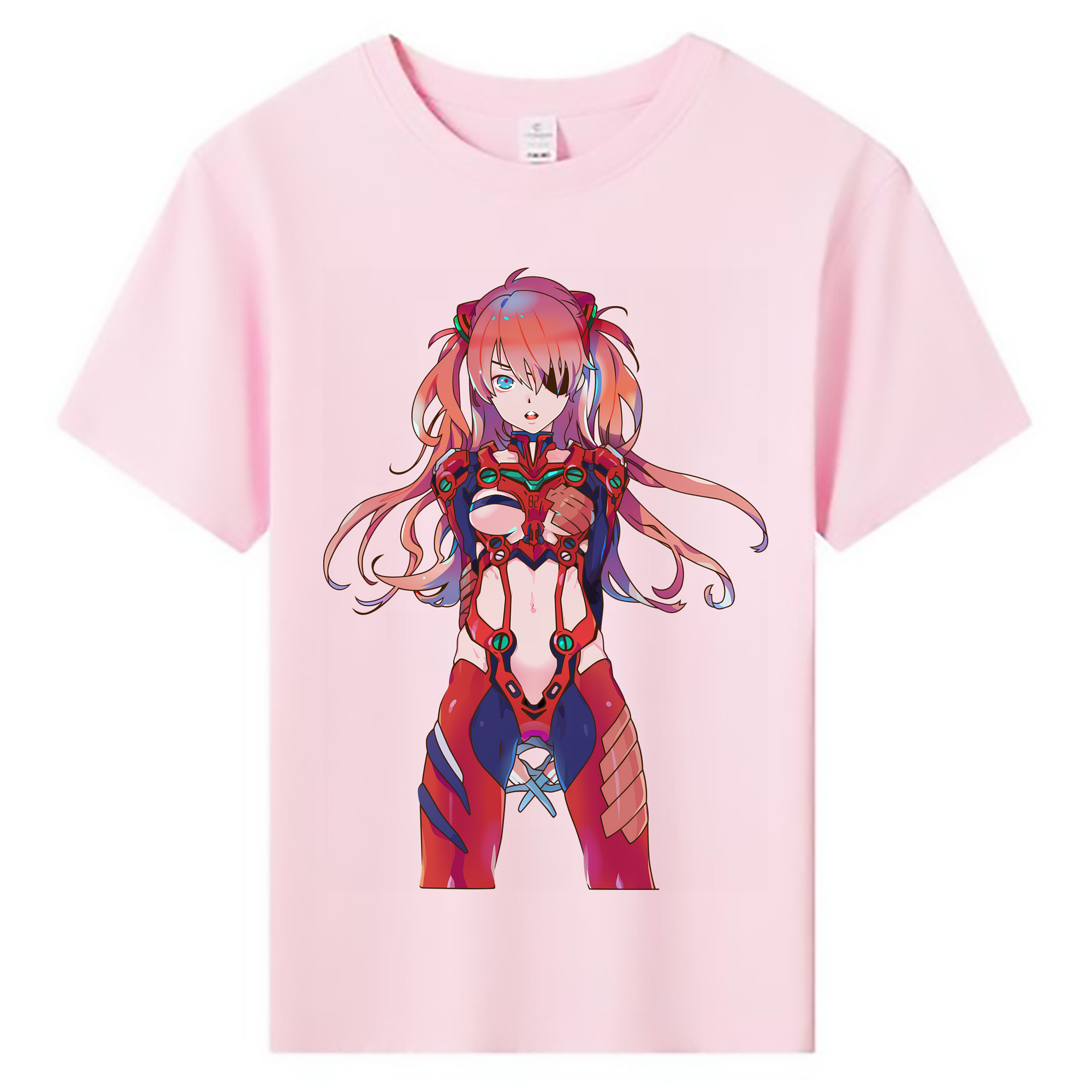 （画像用） EVA 新世紀エヴァンゲリオン 綿100％キッズTシャツ（フロントプリント）