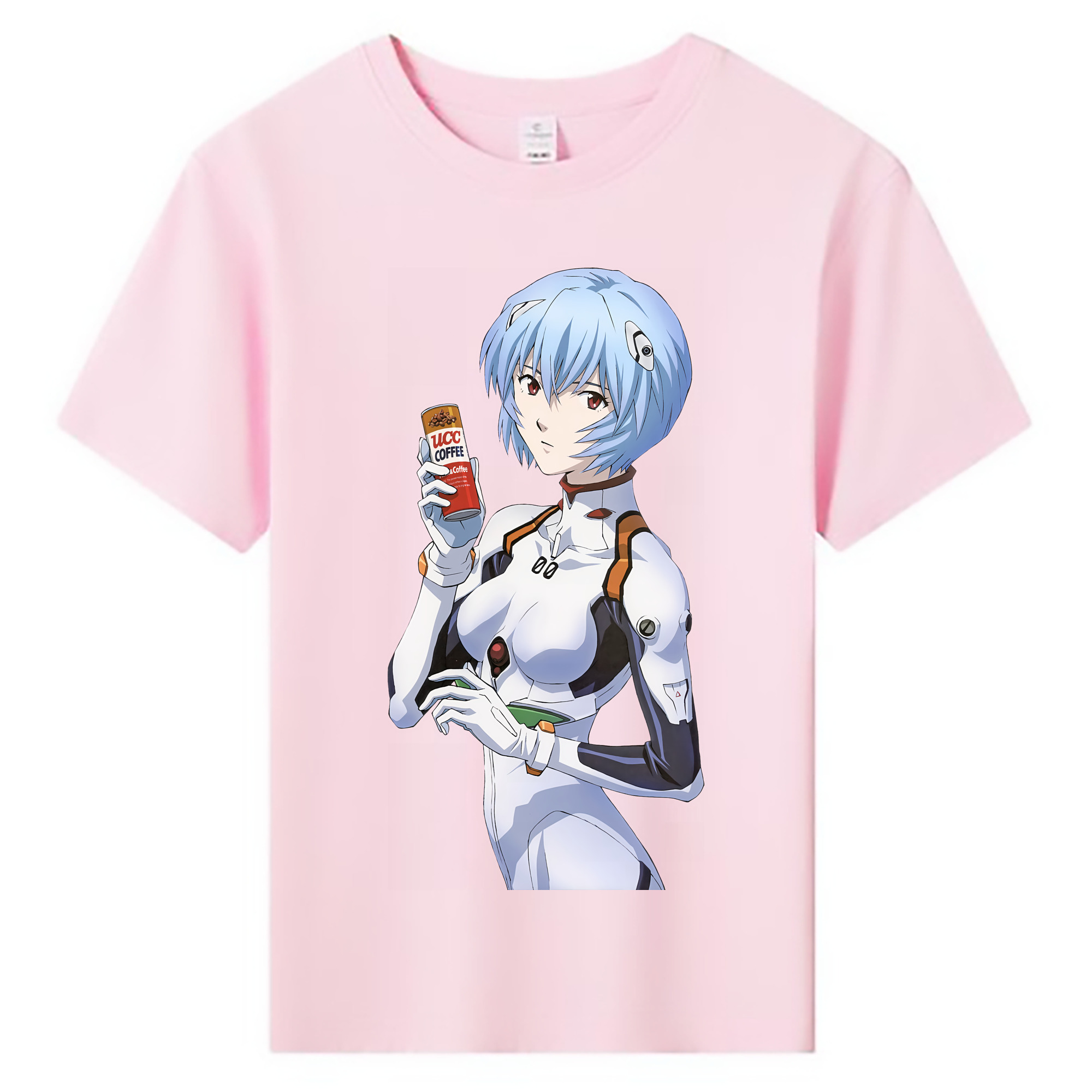 （画像用） EVA 新世紀エヴァンゲリオン 綿100％キッズTシャツ（フロントプリント）
