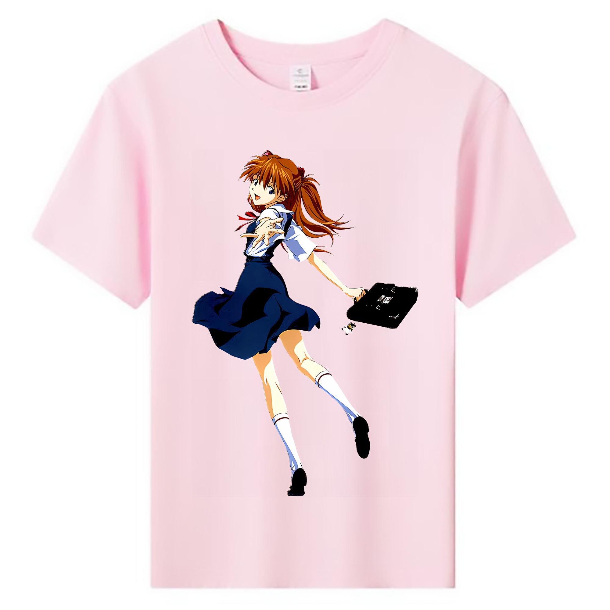 （画像用） EVA 新世紀エヴァンゲリオン 綿100％キッズTシャツ（フロントプリント）
