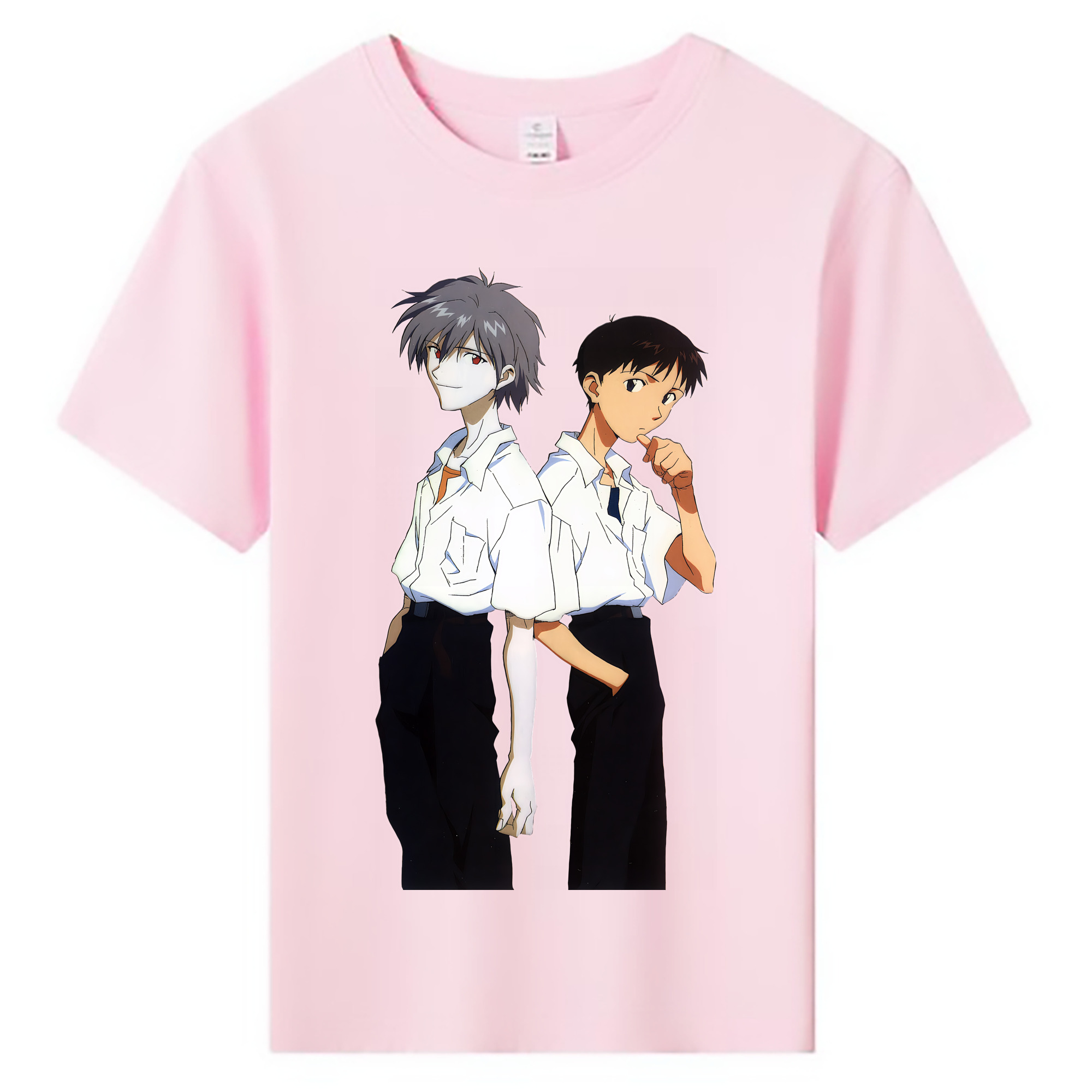 （画像用） EVA 新世紀エヴァンゲリオン 綿100％キッズTシャツ（フロントプリント）