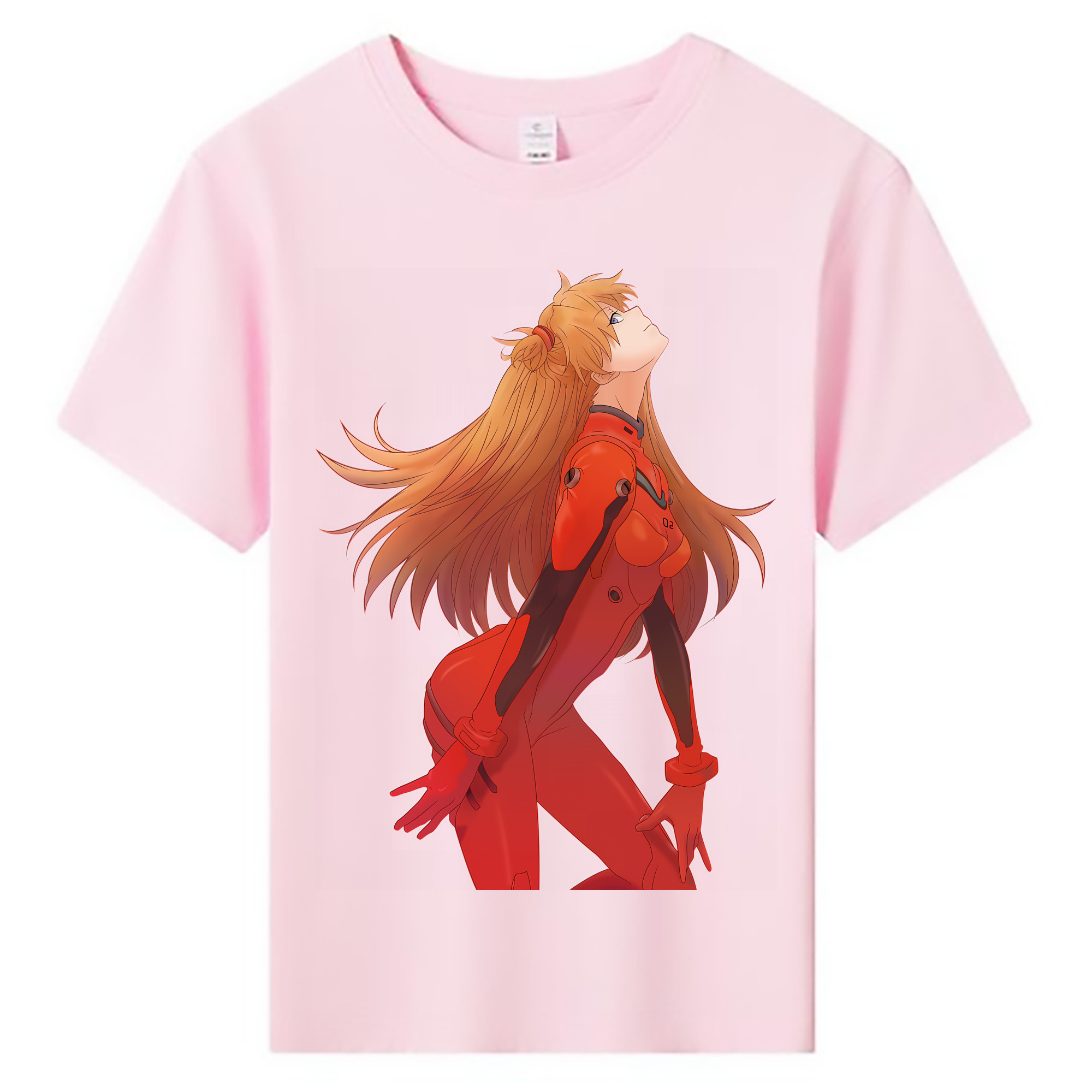 （画像用） EVA 新世紀エヴァンゲリオン 綿100％キッズTシャツ（フロントプリント）