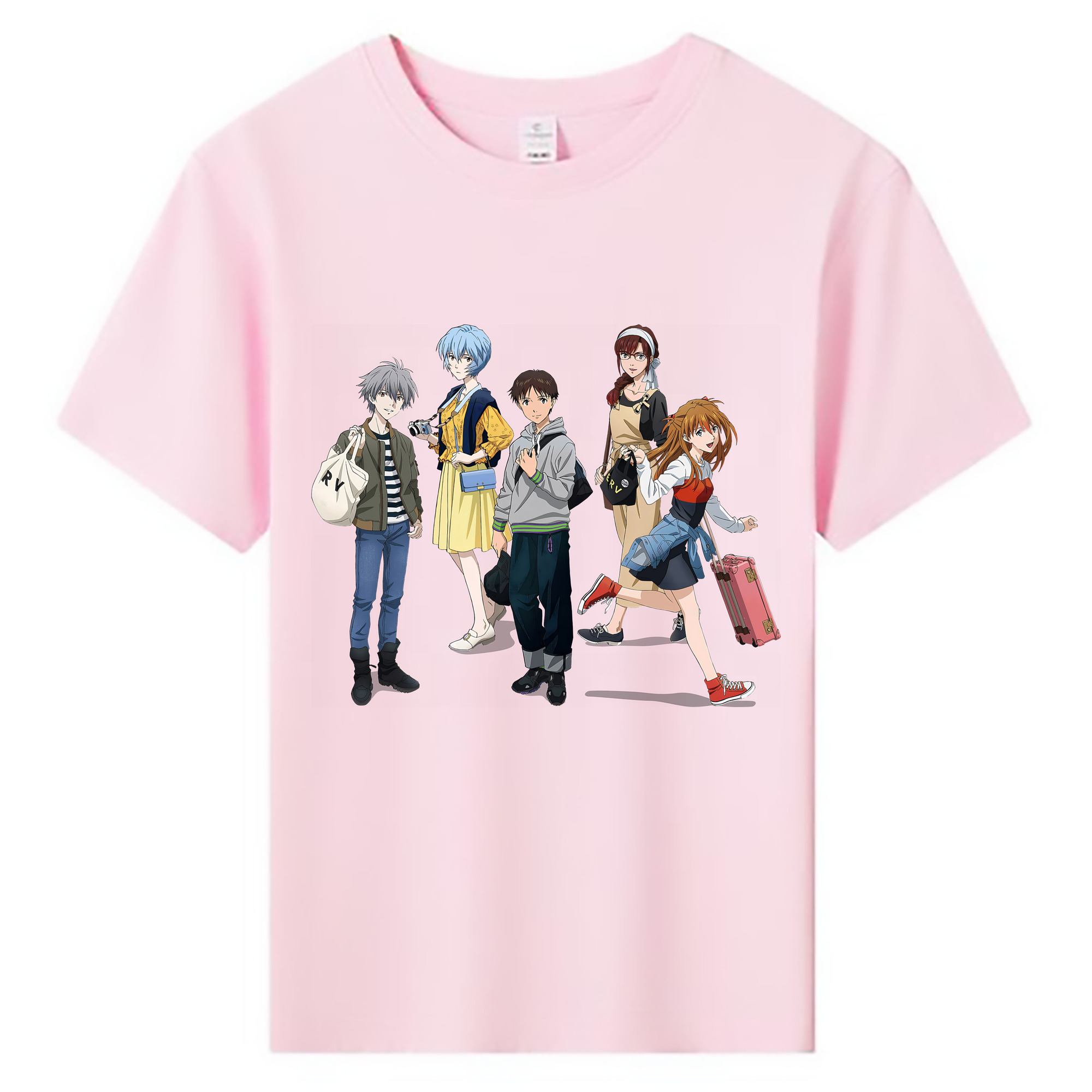 （画像用） EVA 新世紀エヴァンゲリオン 綿100％キッズTシャツ（フロントプリント）