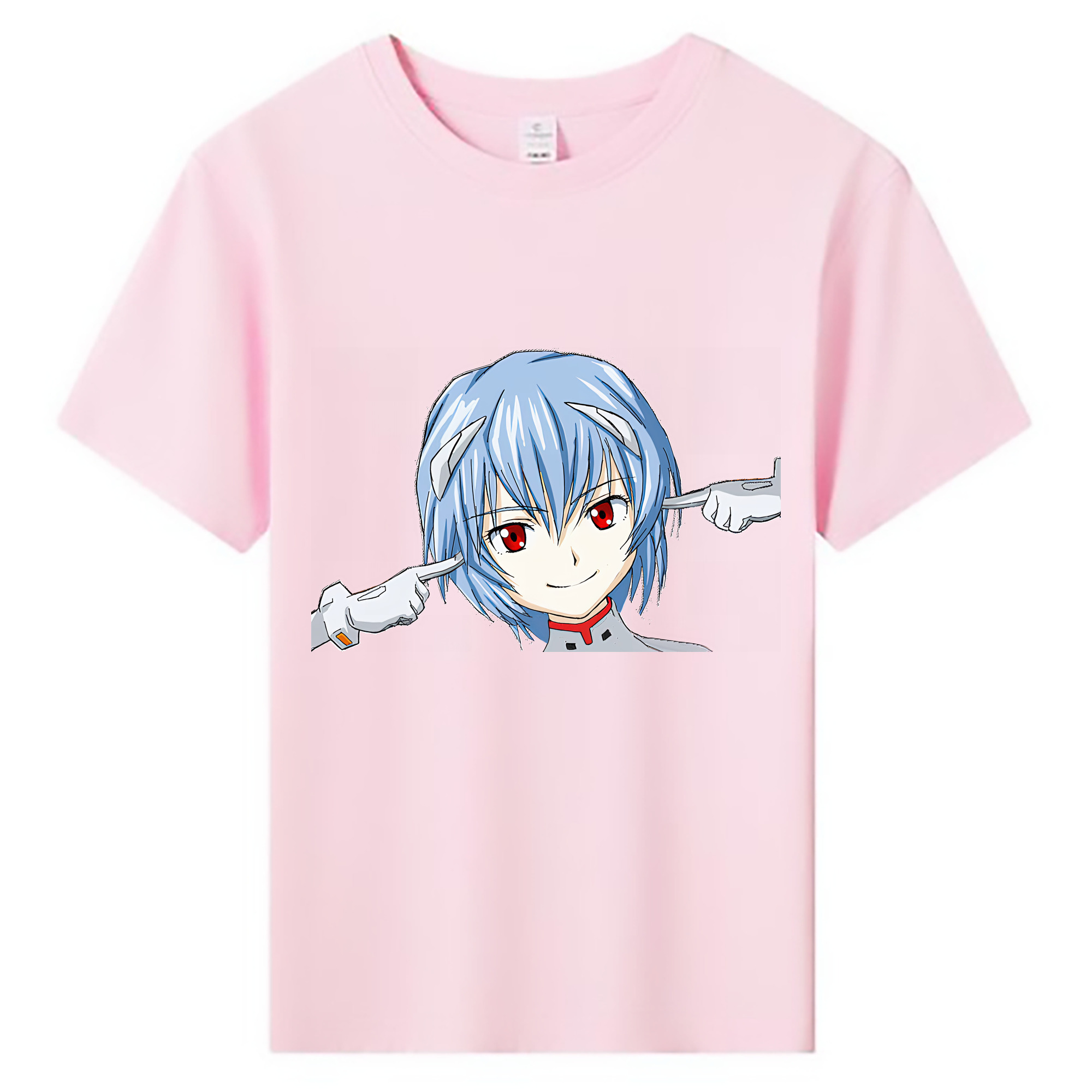 （画像用） EVA 新世紀エヴァンゲリオン 綿100％キッズTシャツ（フロントプリント）