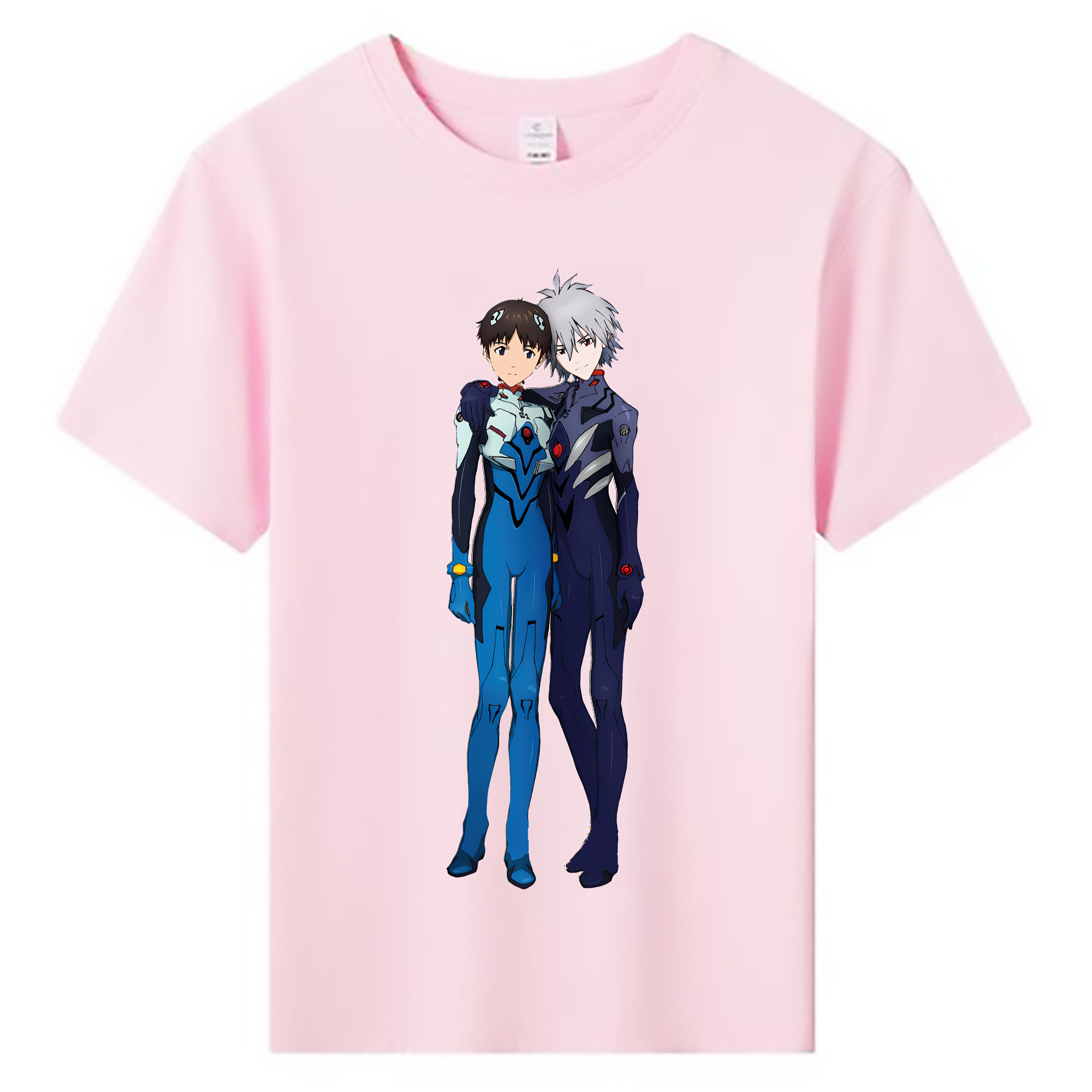 （画像用） EVA 新世紀エヴァンゲリオン 綿100％キッズTシャツ（フロントプリント）