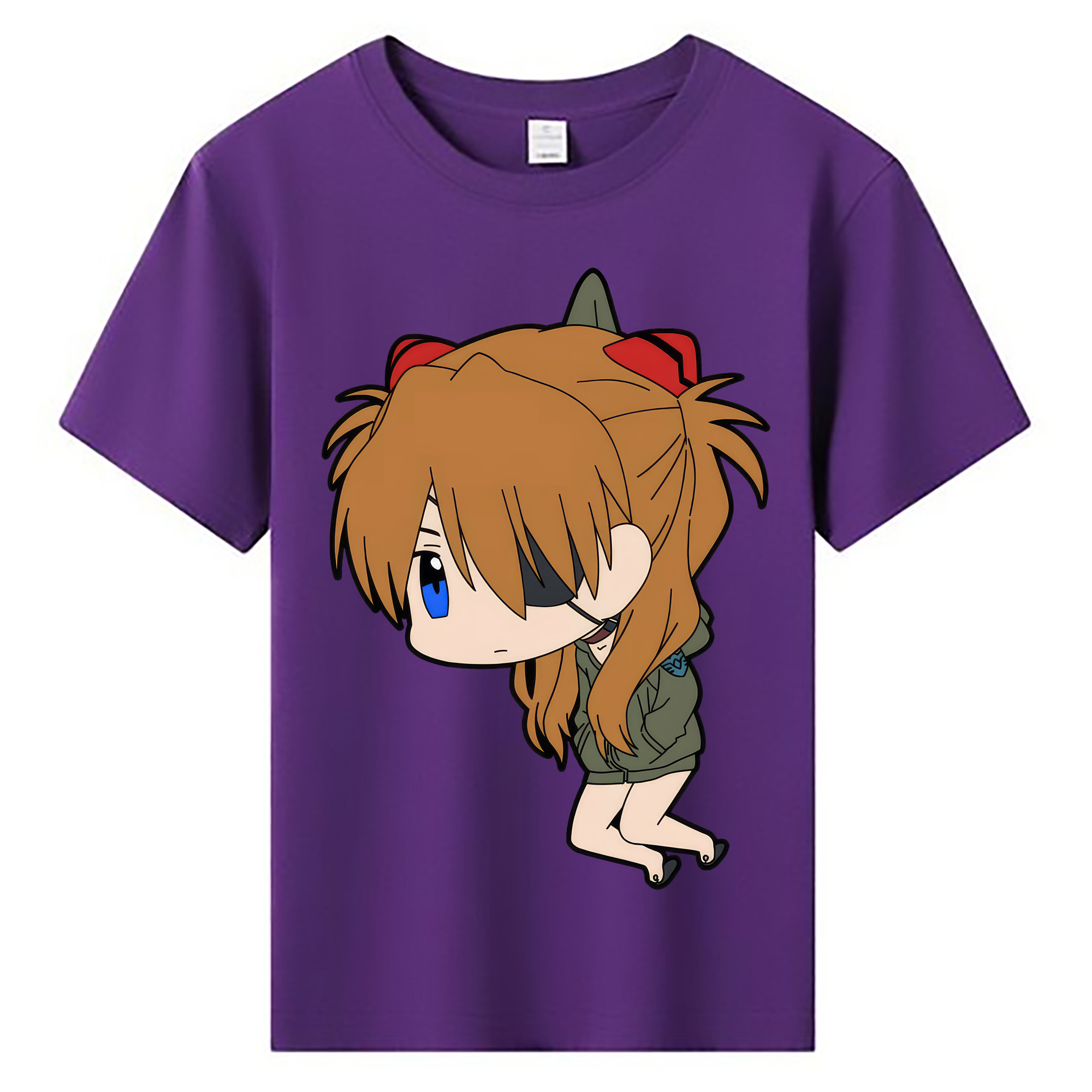 （画像用） EVA 新世紀エヴァンゲリオン 綿100％キッズTシャツ（フロントプリント）
