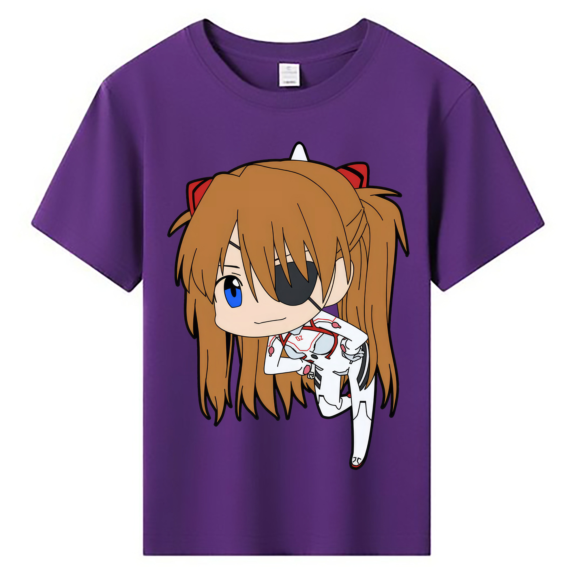 （画像用） EVA 新世紀エヴァンゲリオン 綿100％キッズTシャツ（フロントプリント）