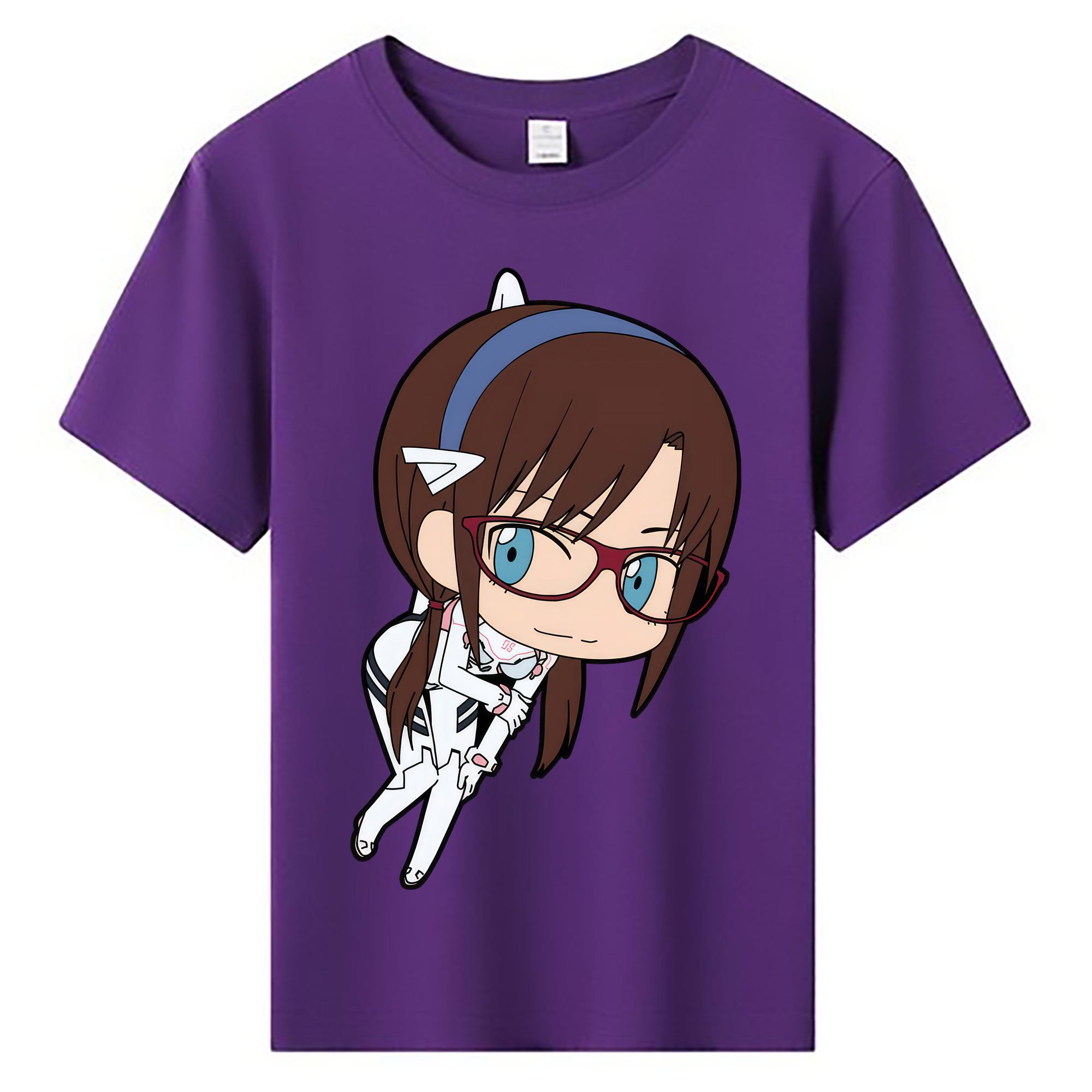 （画像用） EVA 新世紀エヴァンゲリオン 綿100％キッズTシャツ（フロントプリント）